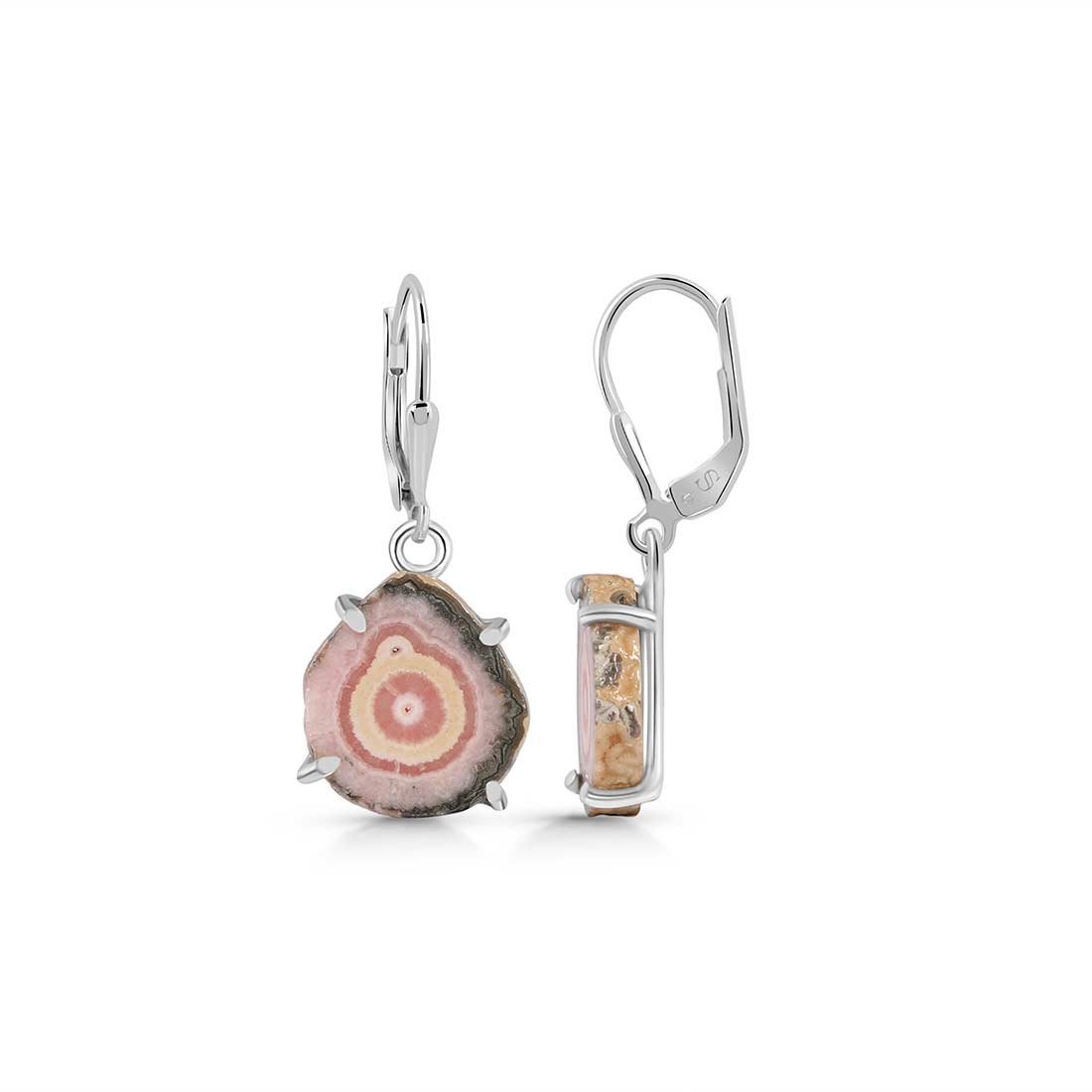 Rhodochrosite Stalactite Earring-(RDC-E-118.)