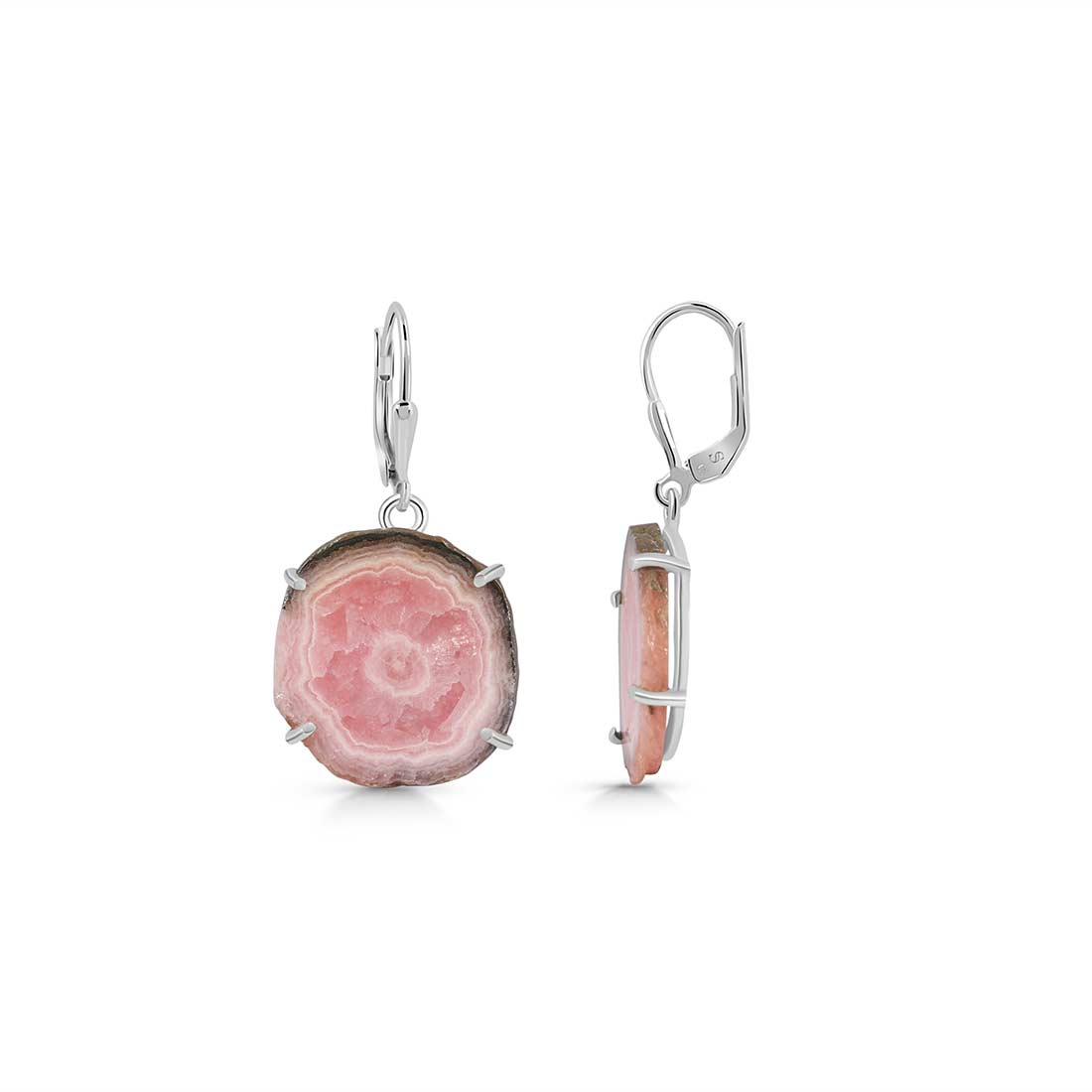Rhodochrosite Stalactite Earring-(RDC-E-119.)