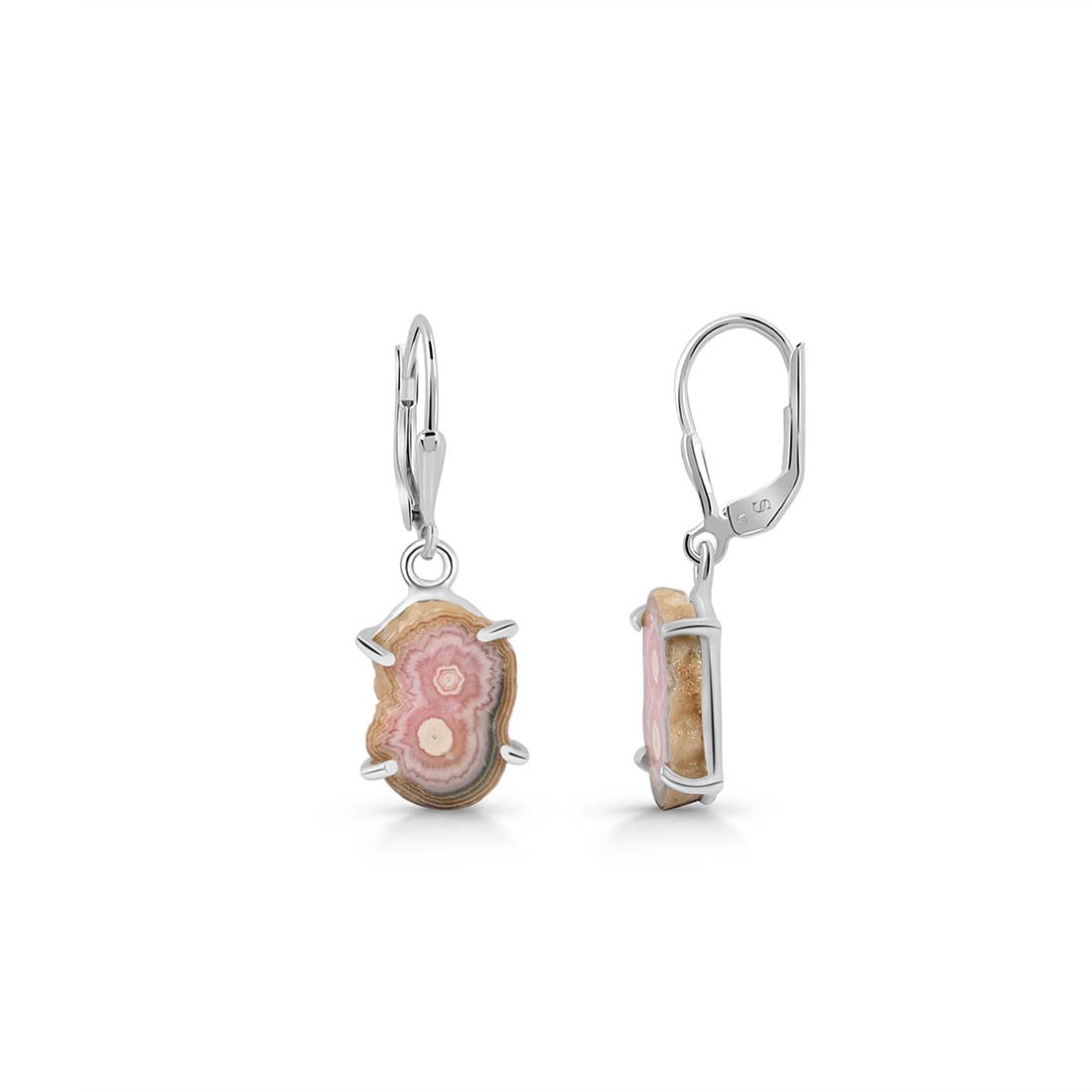 Rhodochrosite Stalactite Earring-(RDC-E-125.)