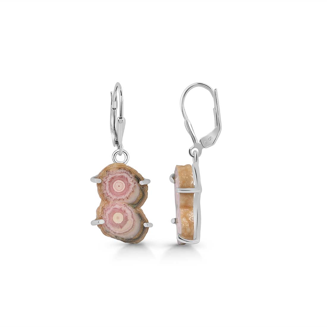 Rhodochrosite Stalactite Earring-(RDC-E-126.)