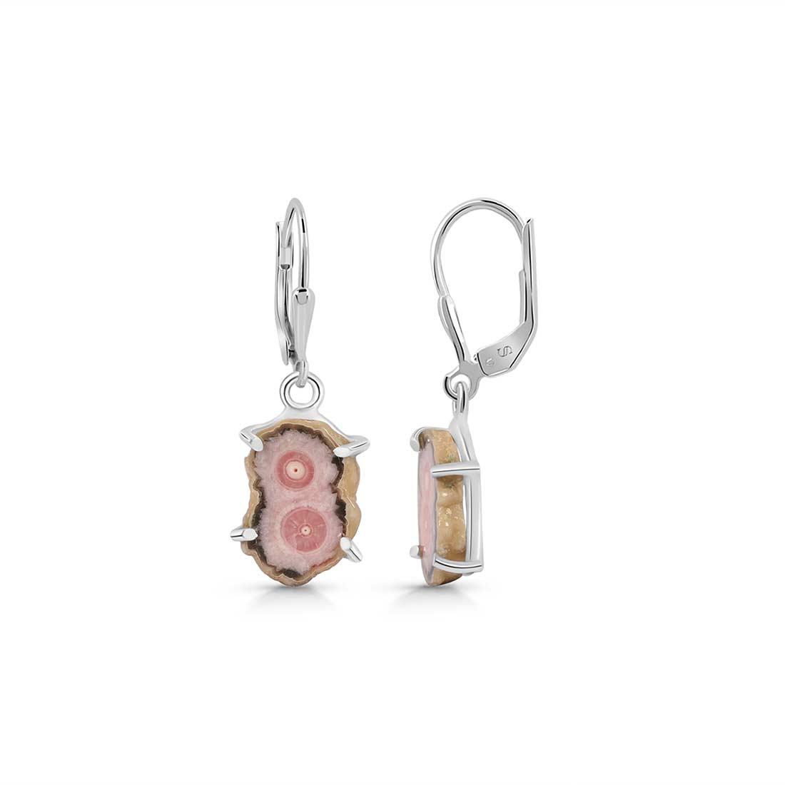 Rhodochrosite Stalactite Earring-(RDC-E-127.)
