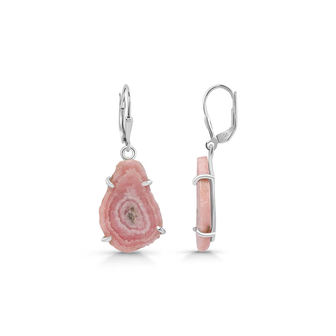 Rhodochrosite Stalactite Earring-(RDC-E-35.)