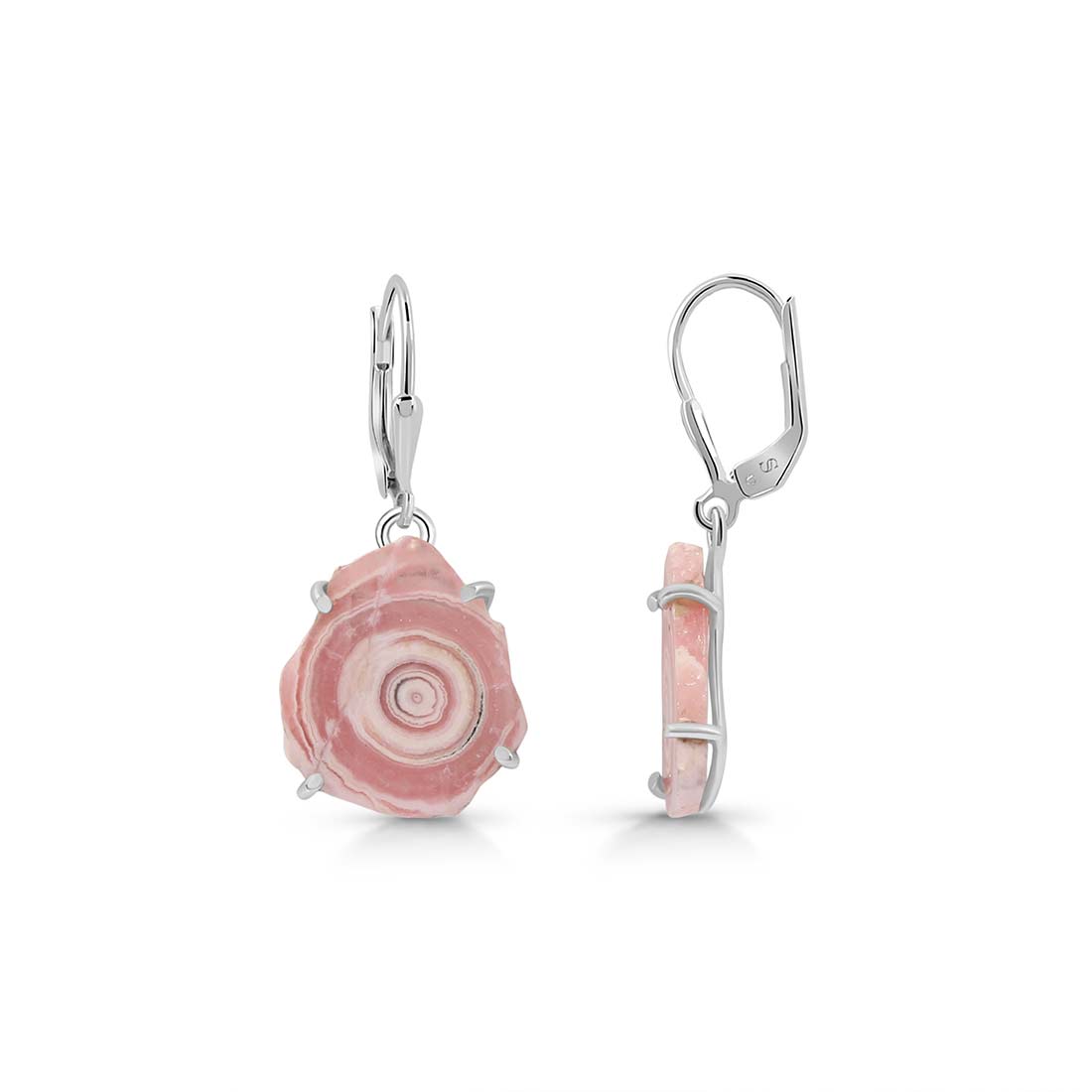 Rhodochrosite Stalactite Earring-(RDC-E-36.)