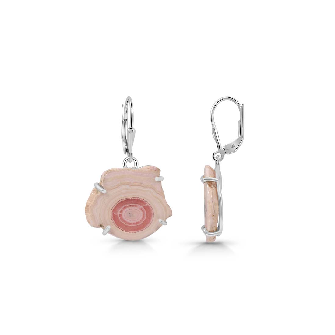 Rhodochrosite Stalactite Earring-(RDC-E-38.)