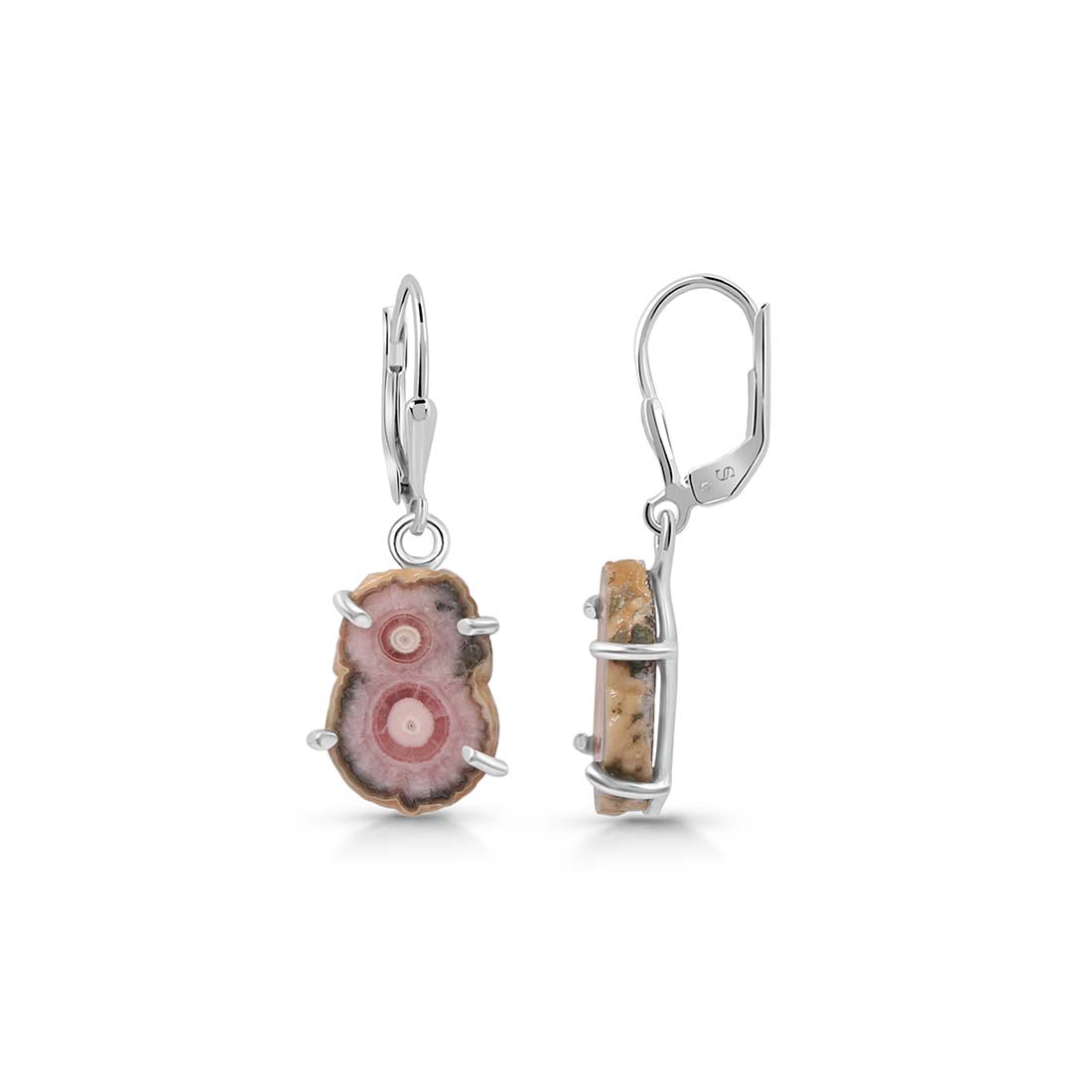 Rhodochrosite Stalactite Earring-(RDC-E-41.)