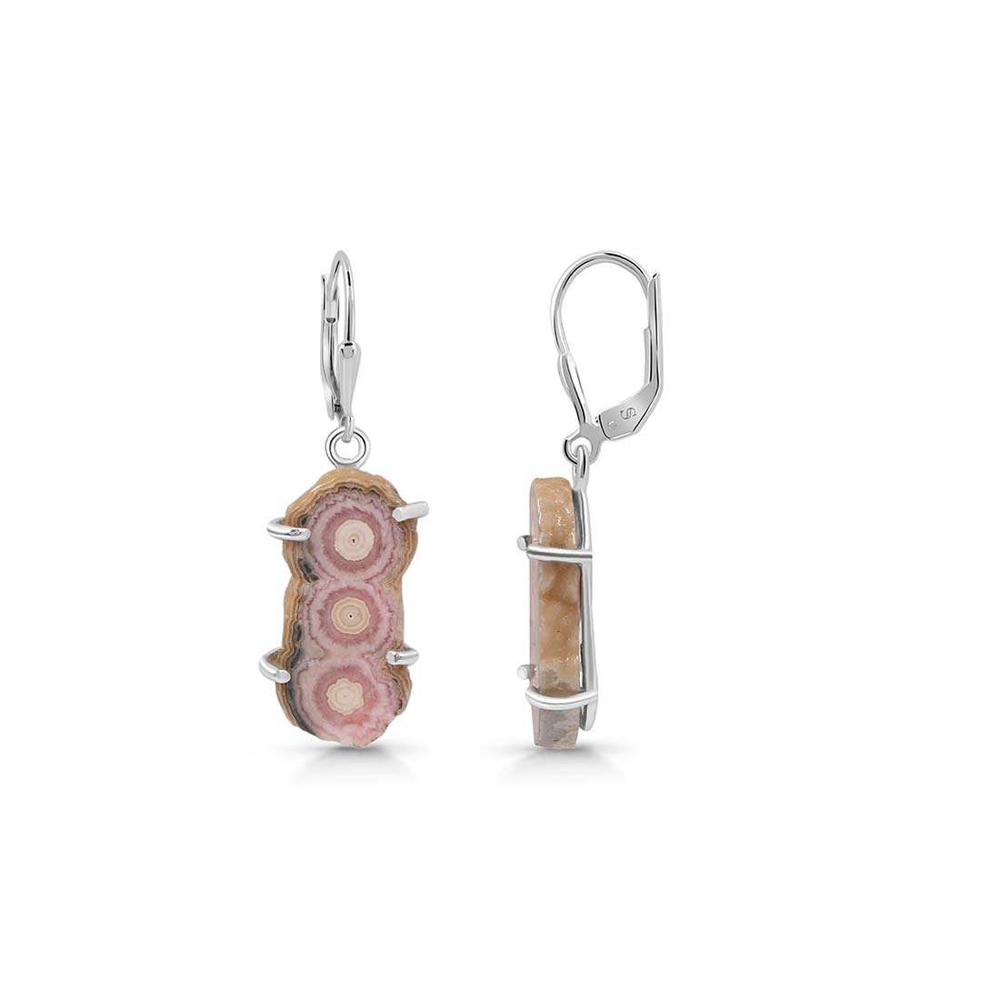 Rhodochrosite Stalactite Earring-(RDC-E-43.)