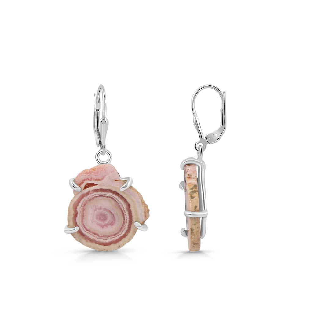 Rhodochrosite Stalactite Earring-(RDC-E-44.)