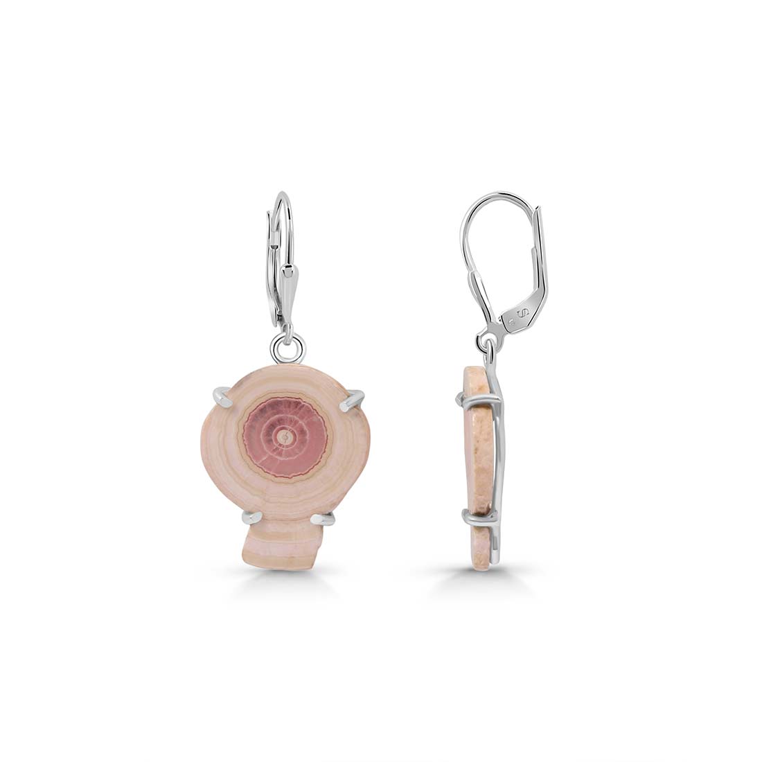 Rhodochrosite Stalactite Earring-(RDC-E-46.)