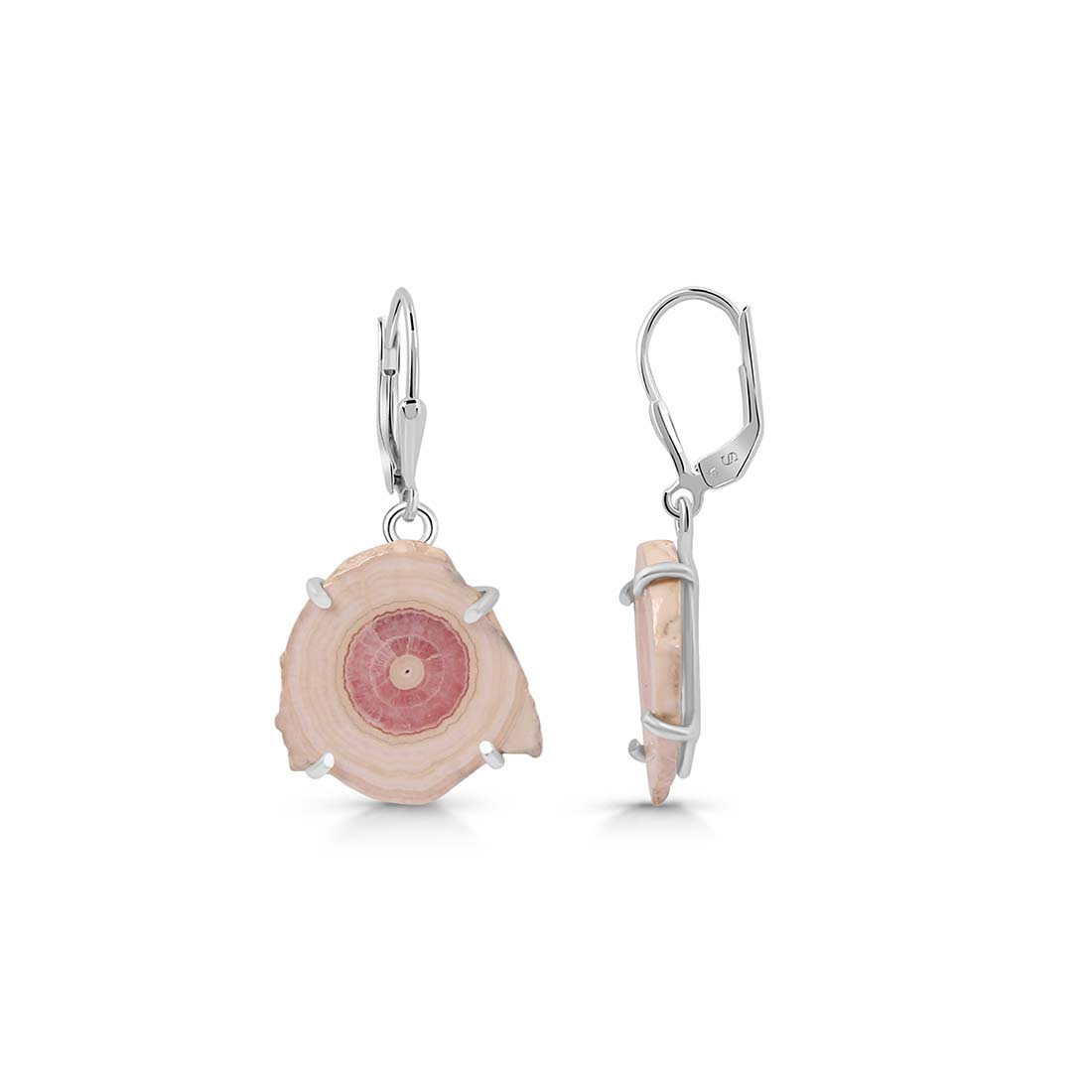 Rhodochrosite Stalactite Earring-(RDC-E-47.)