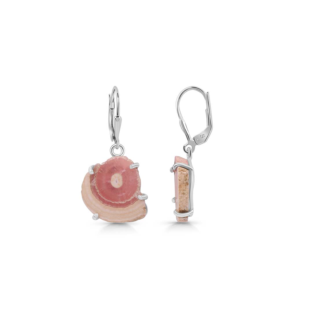 Rhodochrosite Stalactite Earring-(RDC-E-48.)