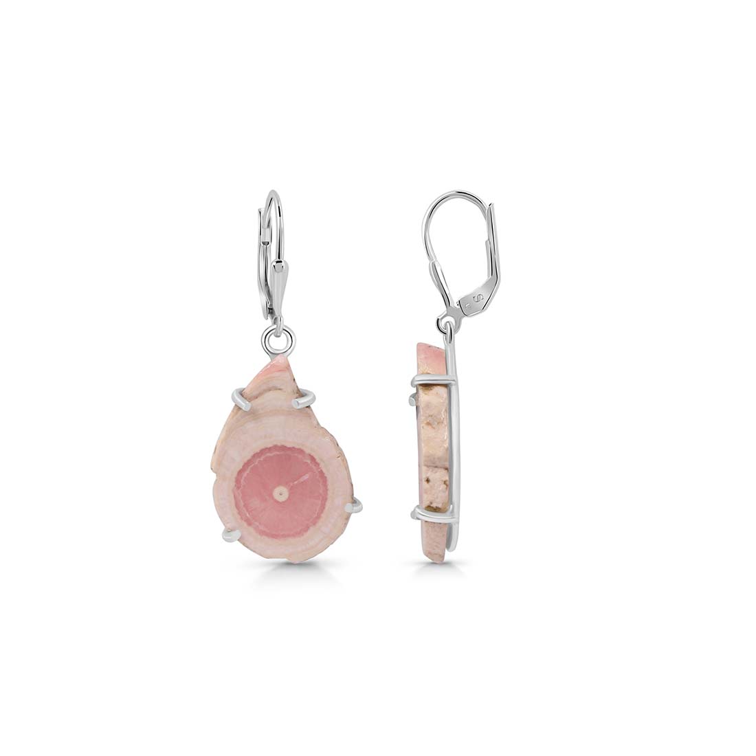 Rhodochrosite Stalactite Earring-(RDC-E-49.)