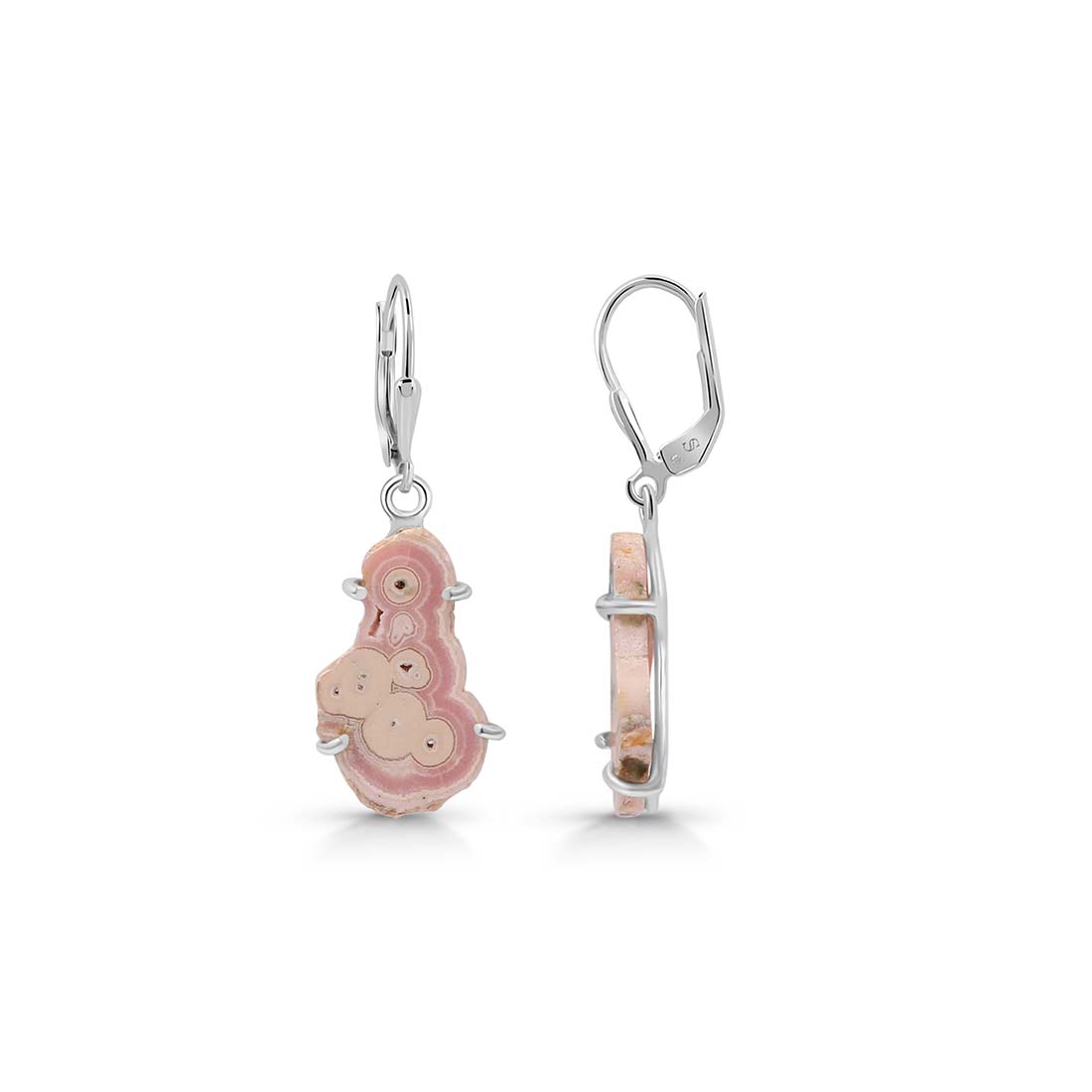 Rhodochrosite Stalactite Earring-(RDC-E-54.)