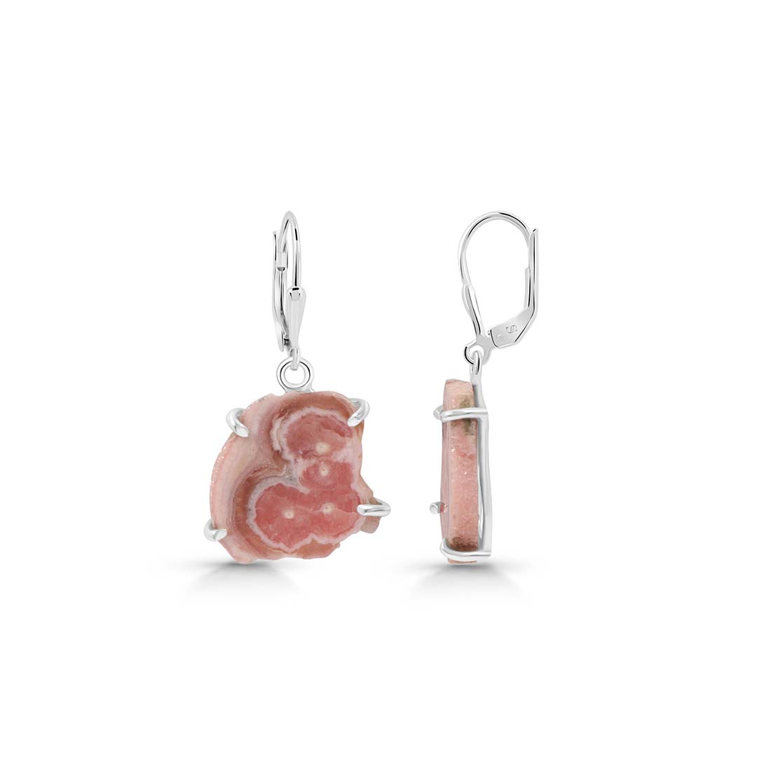 Rhodochrosite Stalactite Earring-(RDC-E-56.)
