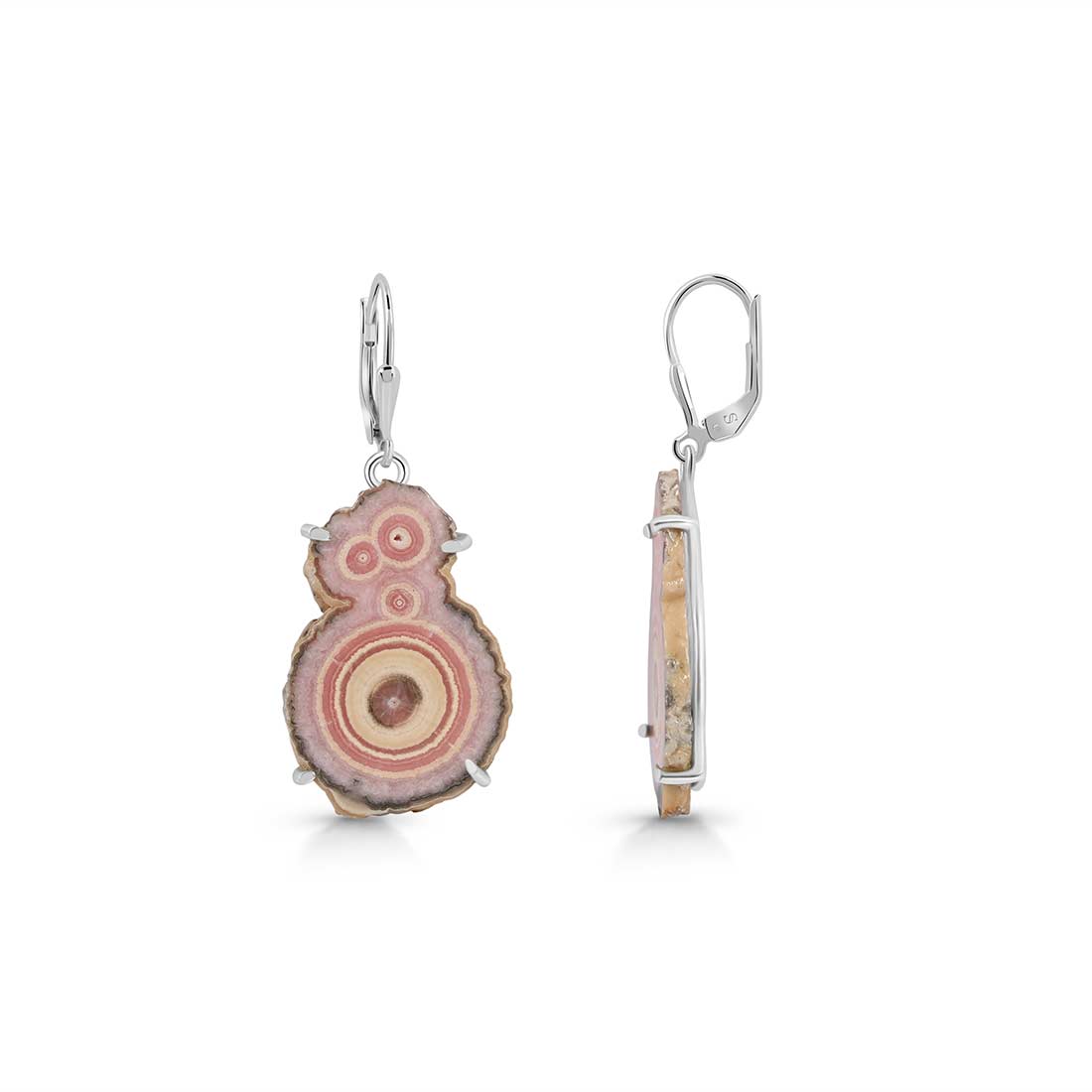 Rhodochrosite Stalactite Earring-(RDC-E-96.)