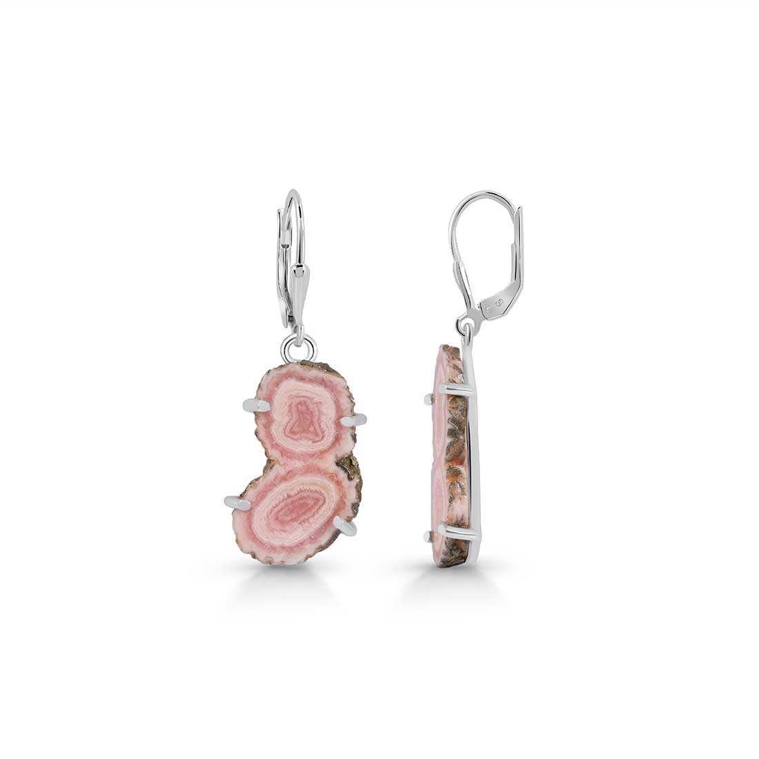 Rhodochrosite Stalactite Earring-(RDC-E-97.)