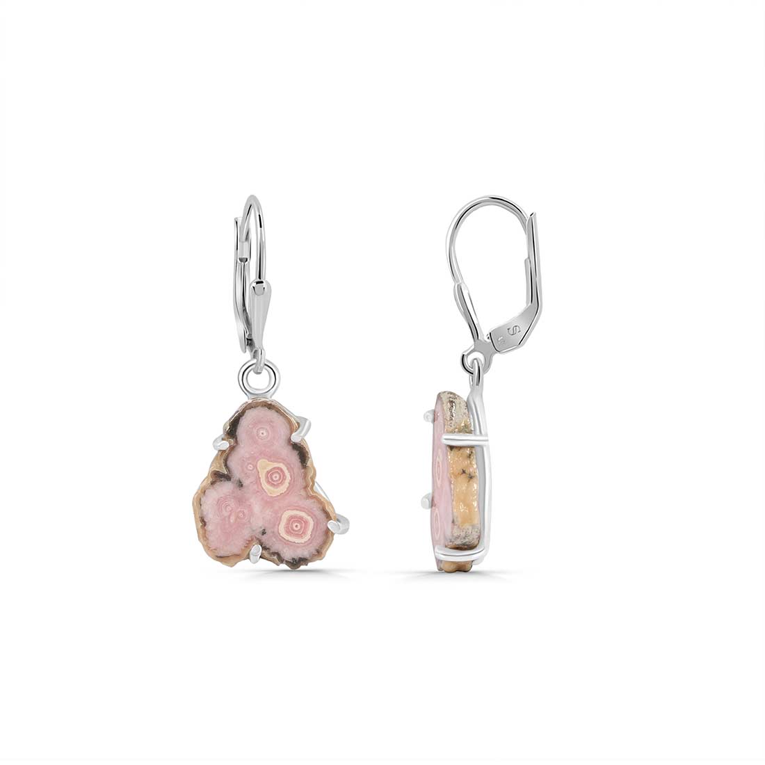 Rhodochrosite Stalactite Earring-(RDC-E-98.)