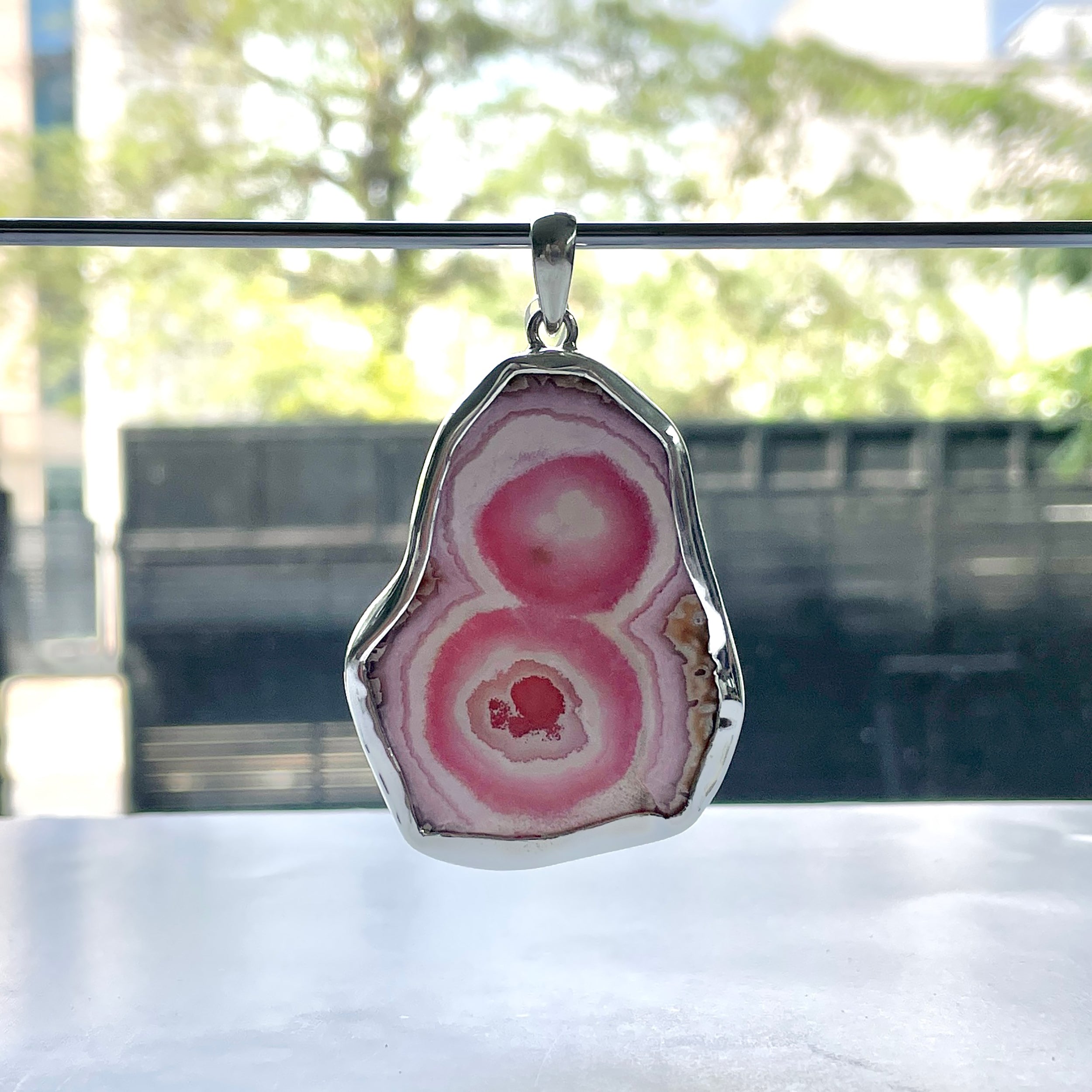 Rhodochrosite Pendant-(RDC-P-215.)