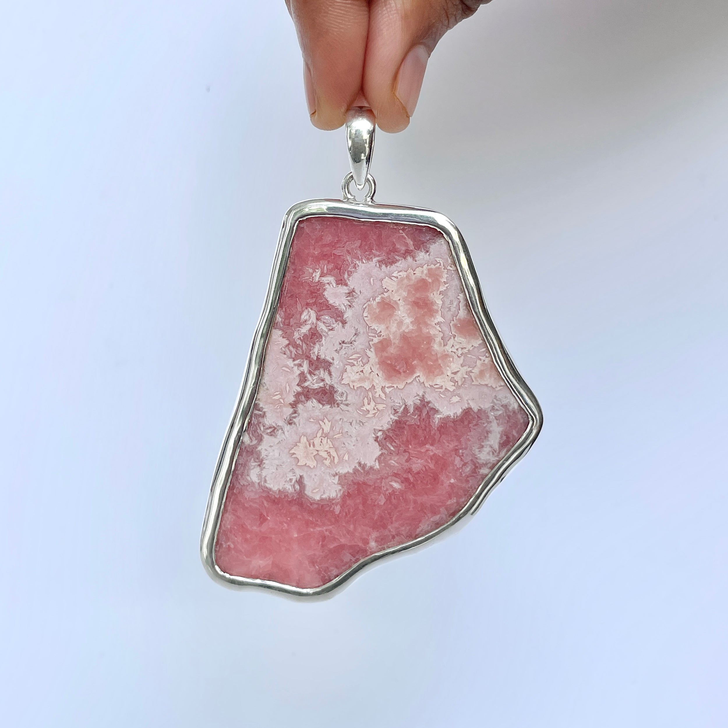 Rhodochrosite Pendant-(RDC-P-218.)