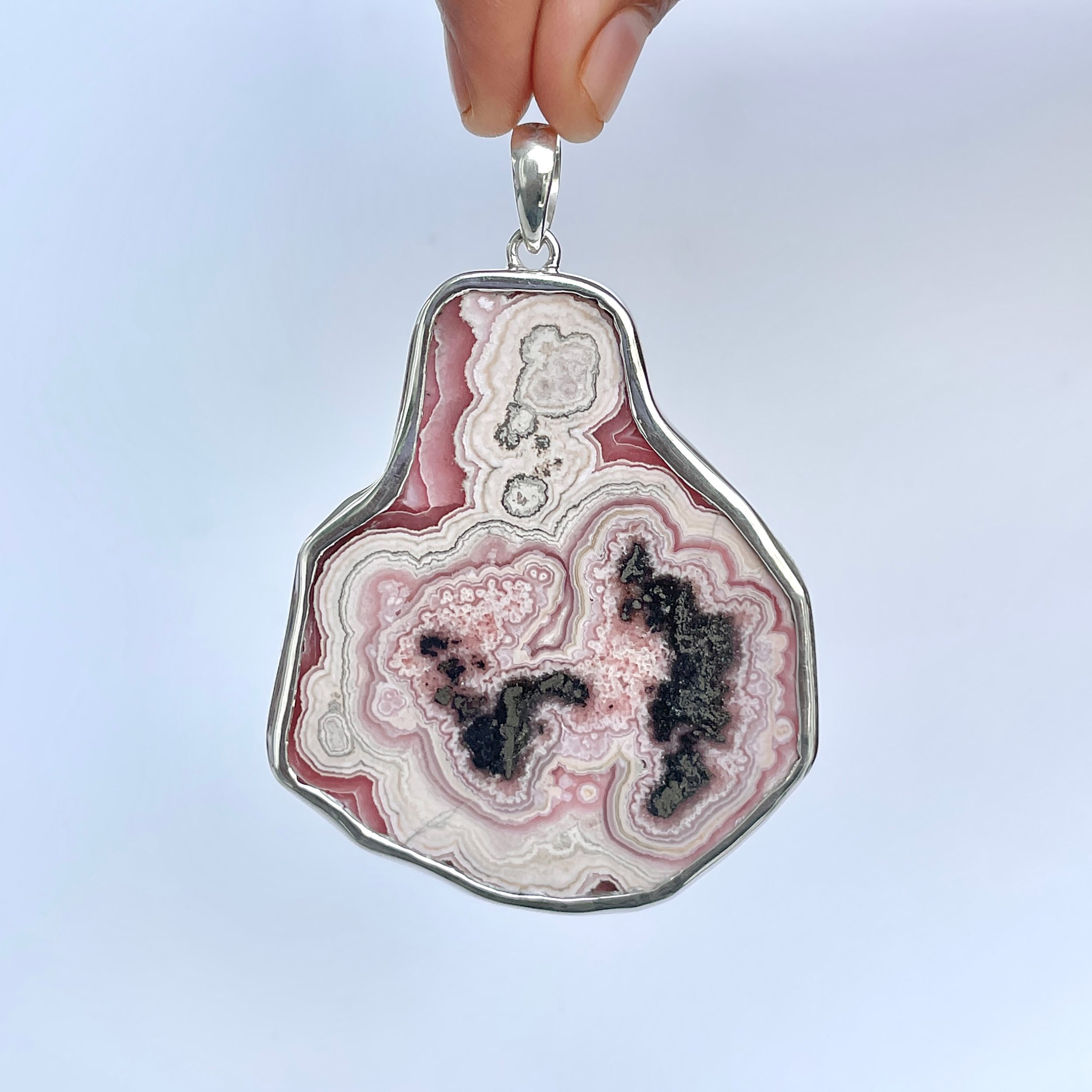 Rhodochrosite Pendant-(RDC-P-225.)