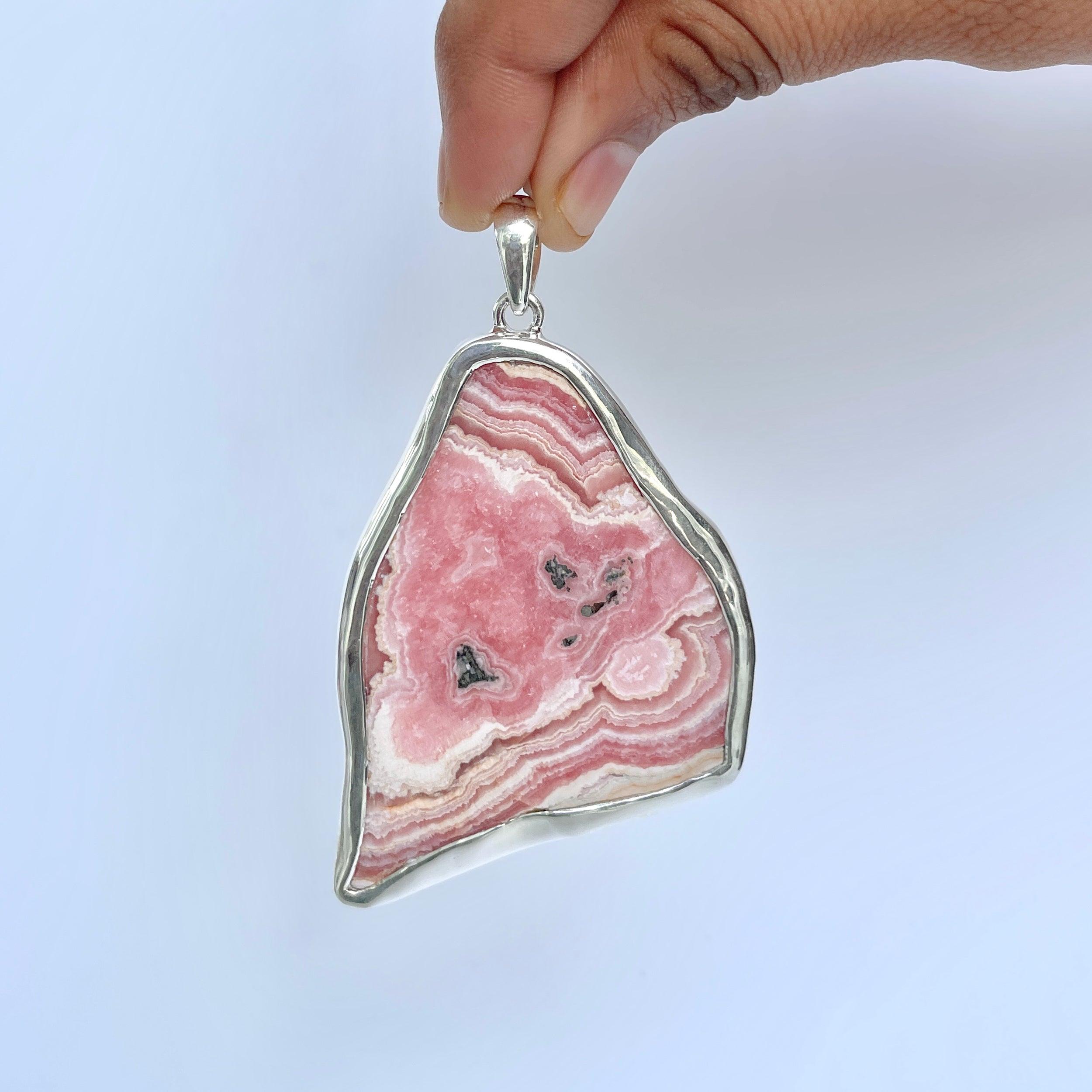 Rhodochrosite Pendant-(RDC-P-228.)