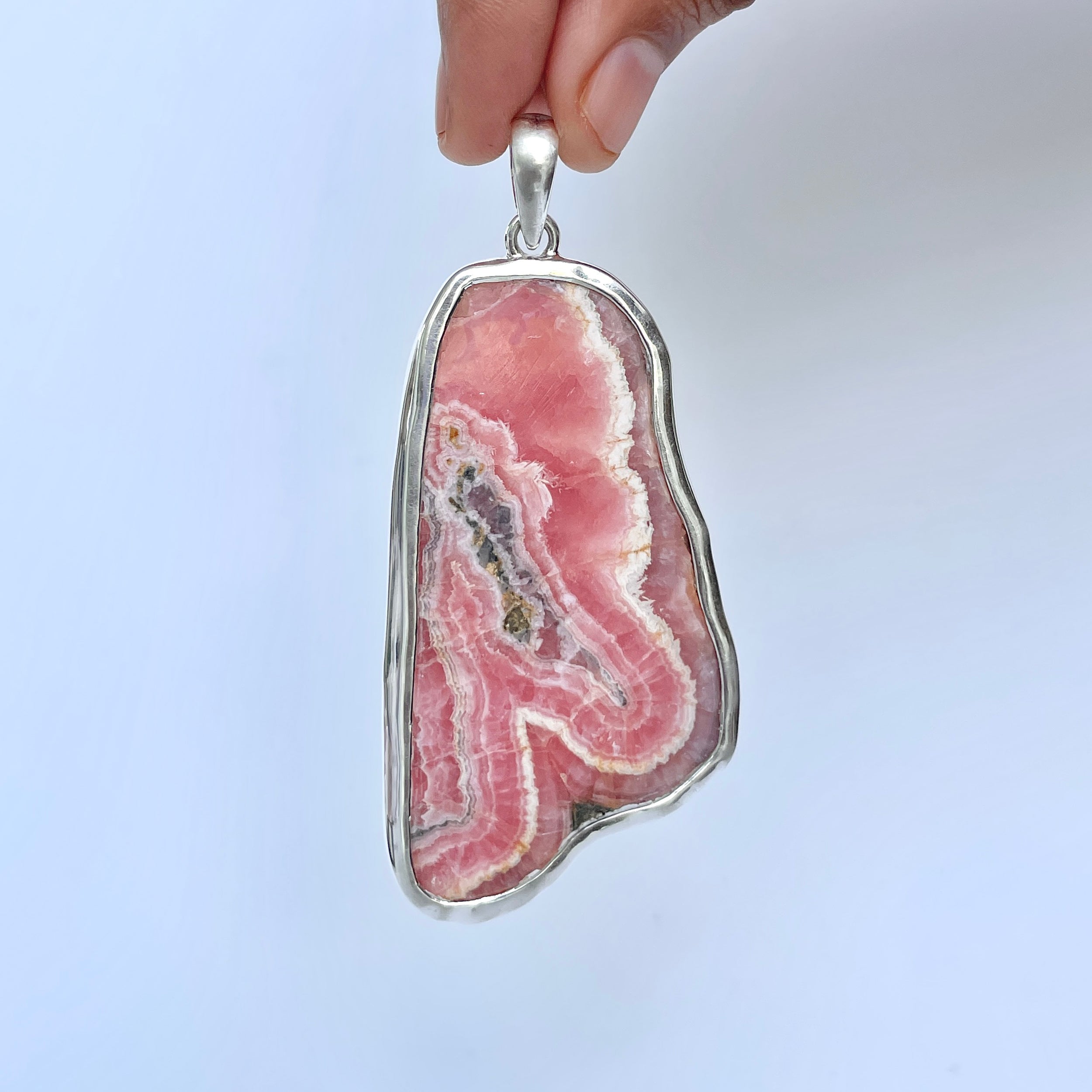 Rhodochrosite Pendant-(RDC-P-231.)
