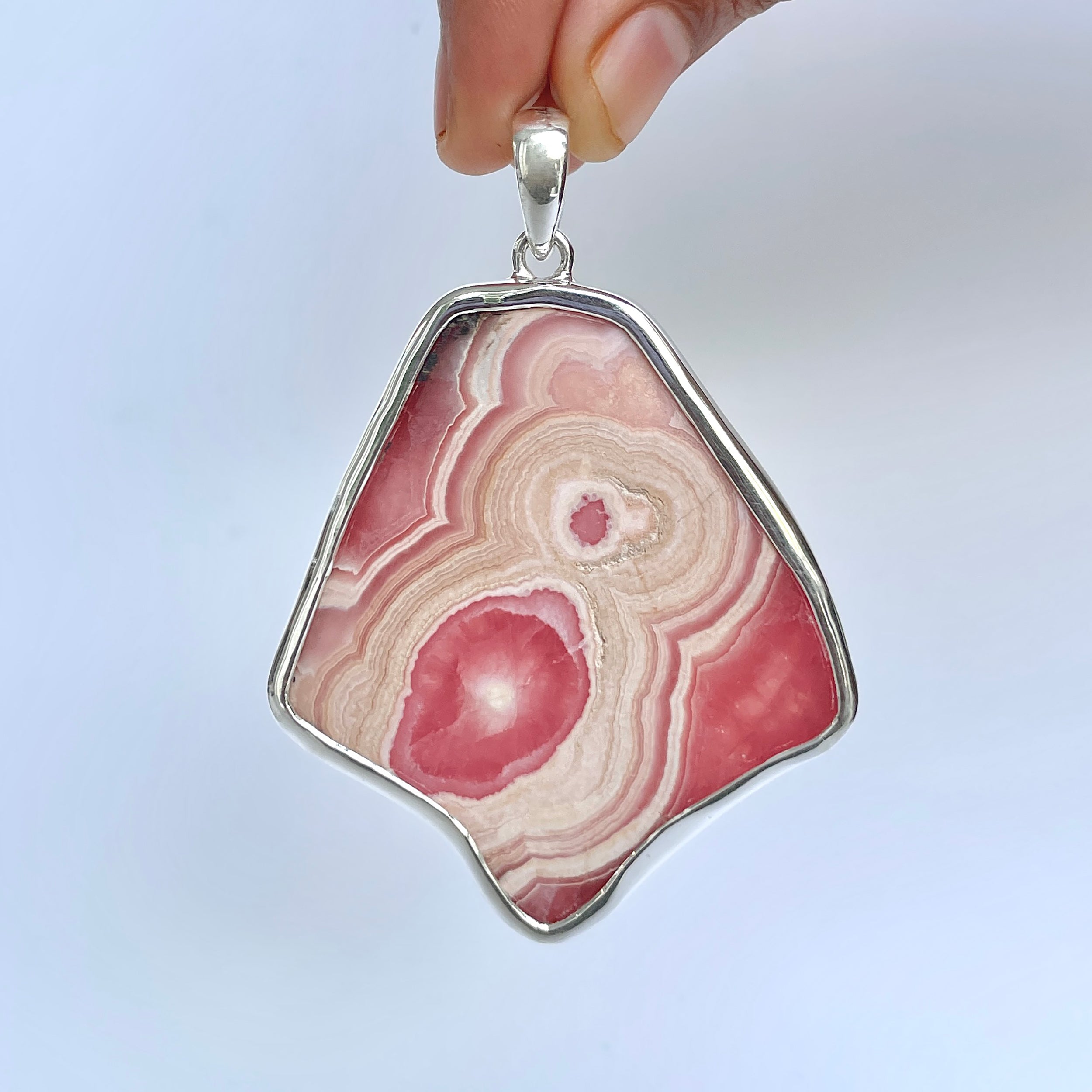 Rhodochrosite Pendant-(RDC-P-232.)