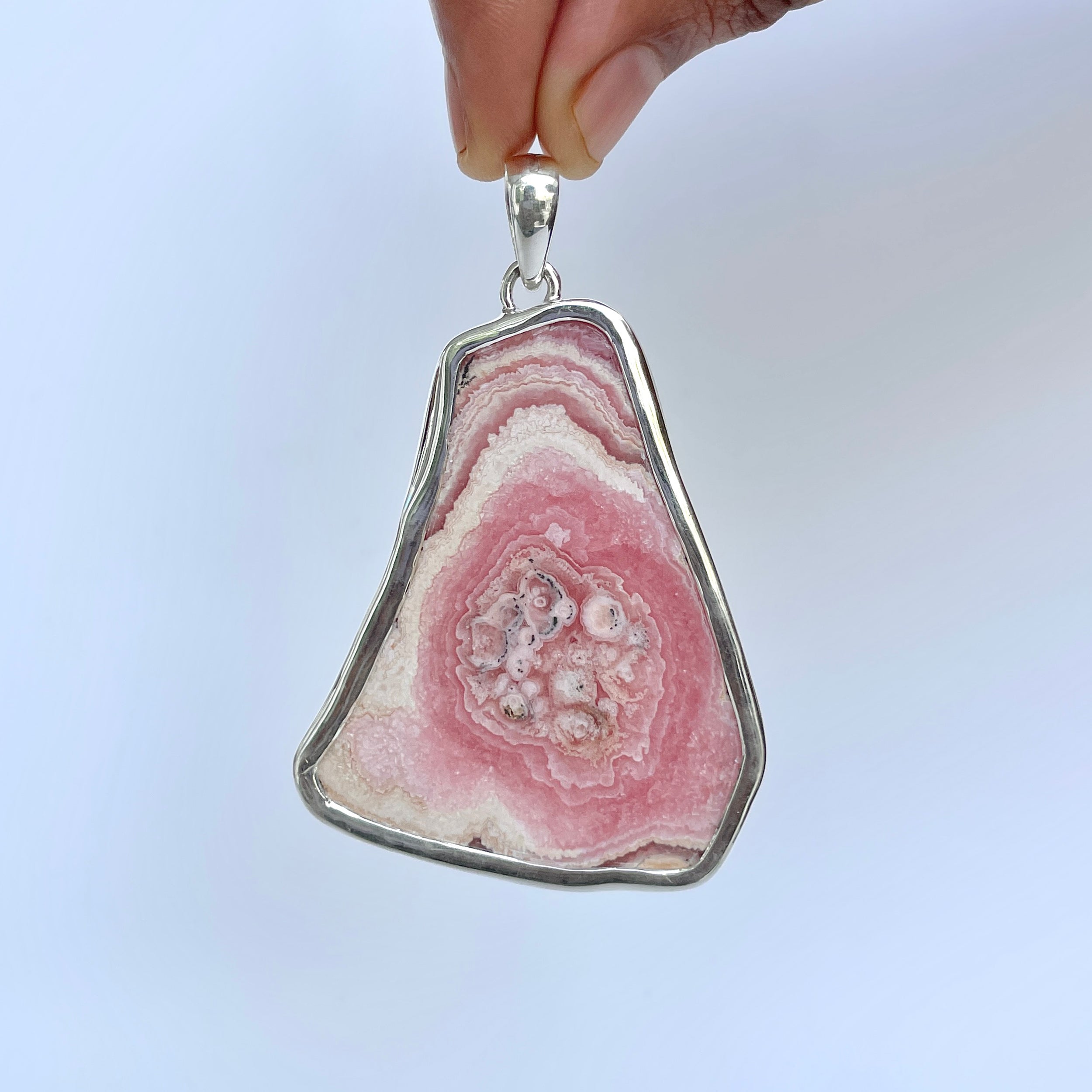 Rhodochrosite Pendant-(RDC-P-235.)