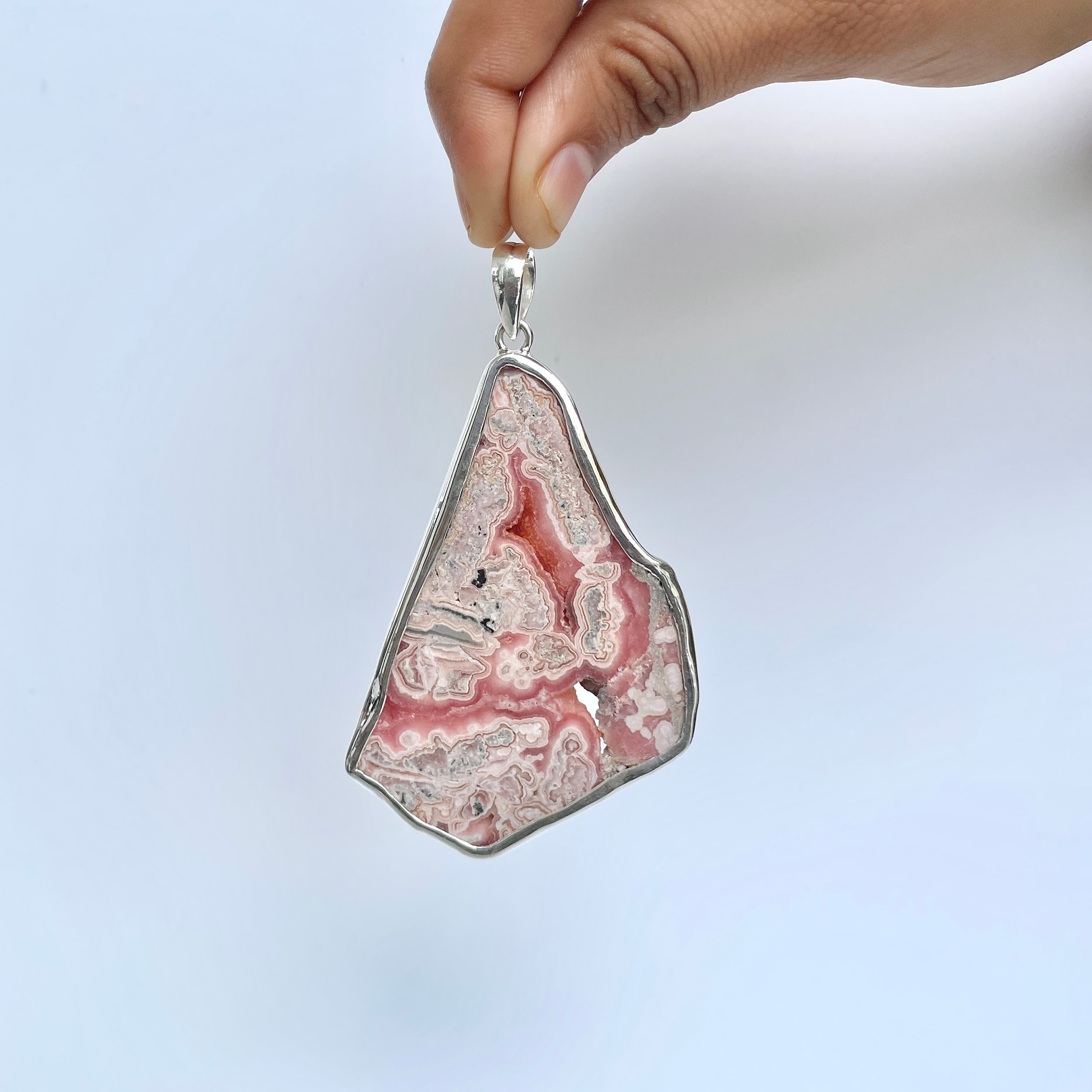 Rhodochrosite Pendant-(RDC-P-238.)