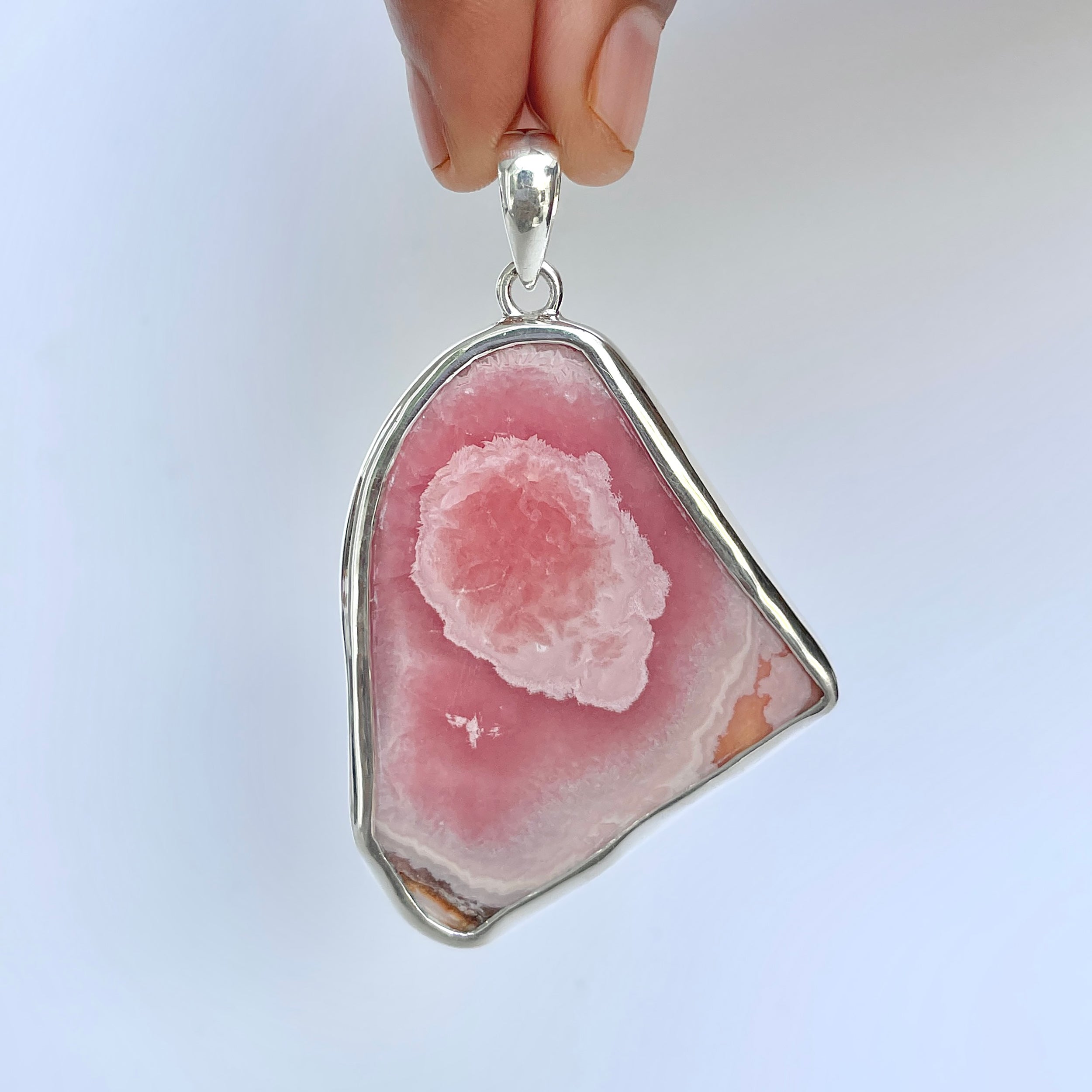 Rhodochrosite Pendant-(RDC-P-241.)