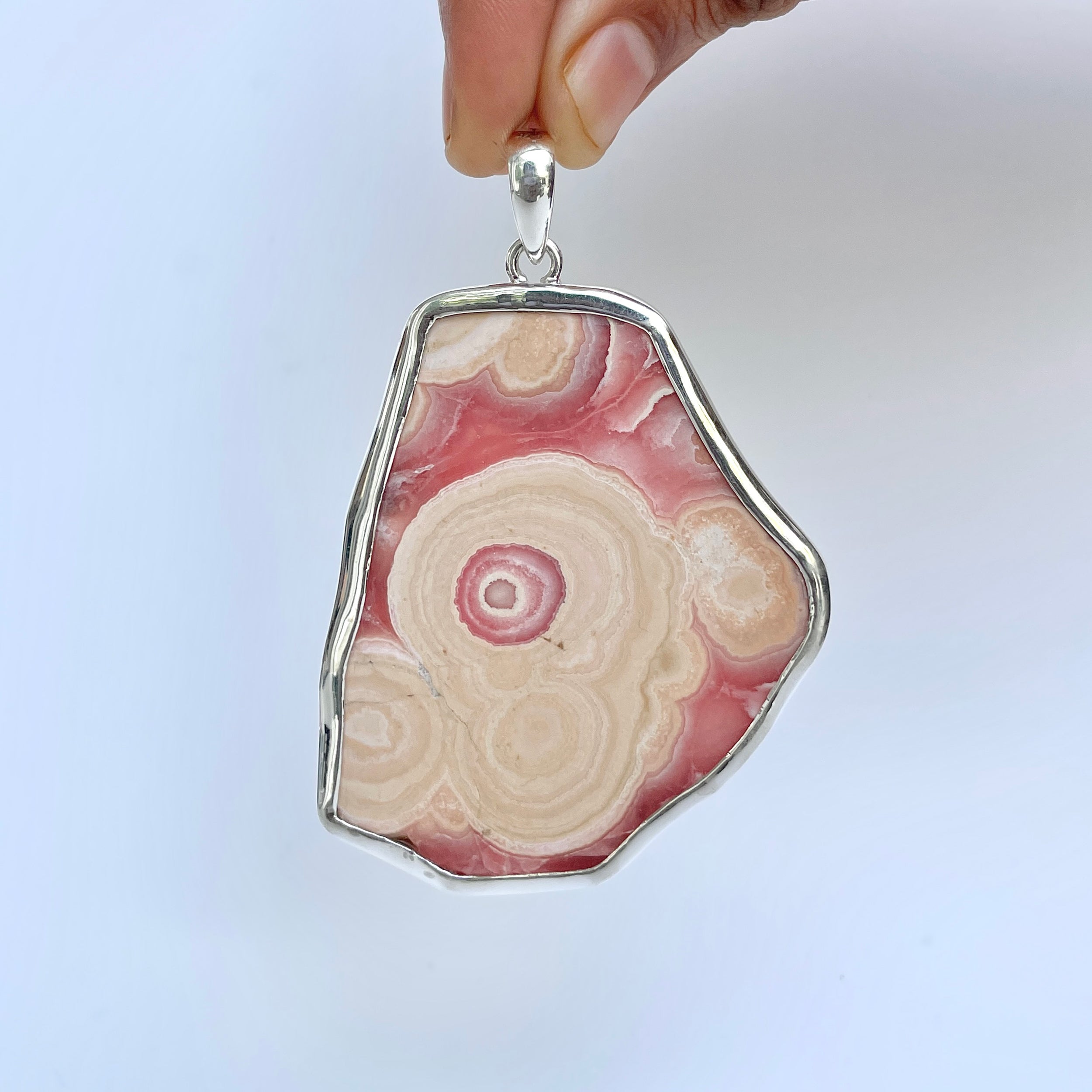 Rhodochrosite Pendant-(RDC-P-243.)