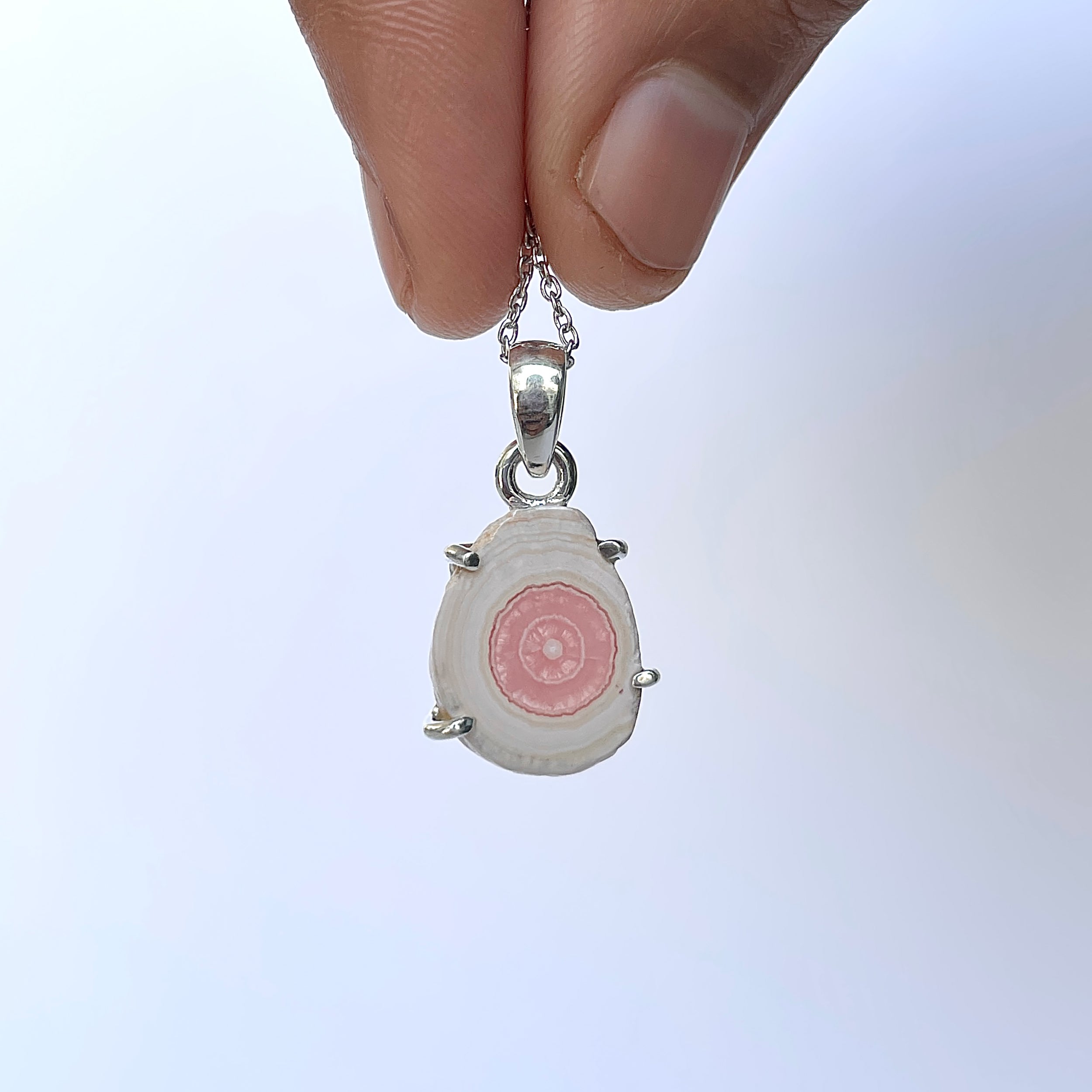 Rhodochrosite Stalactite Pendant-(RDC-P-246.)