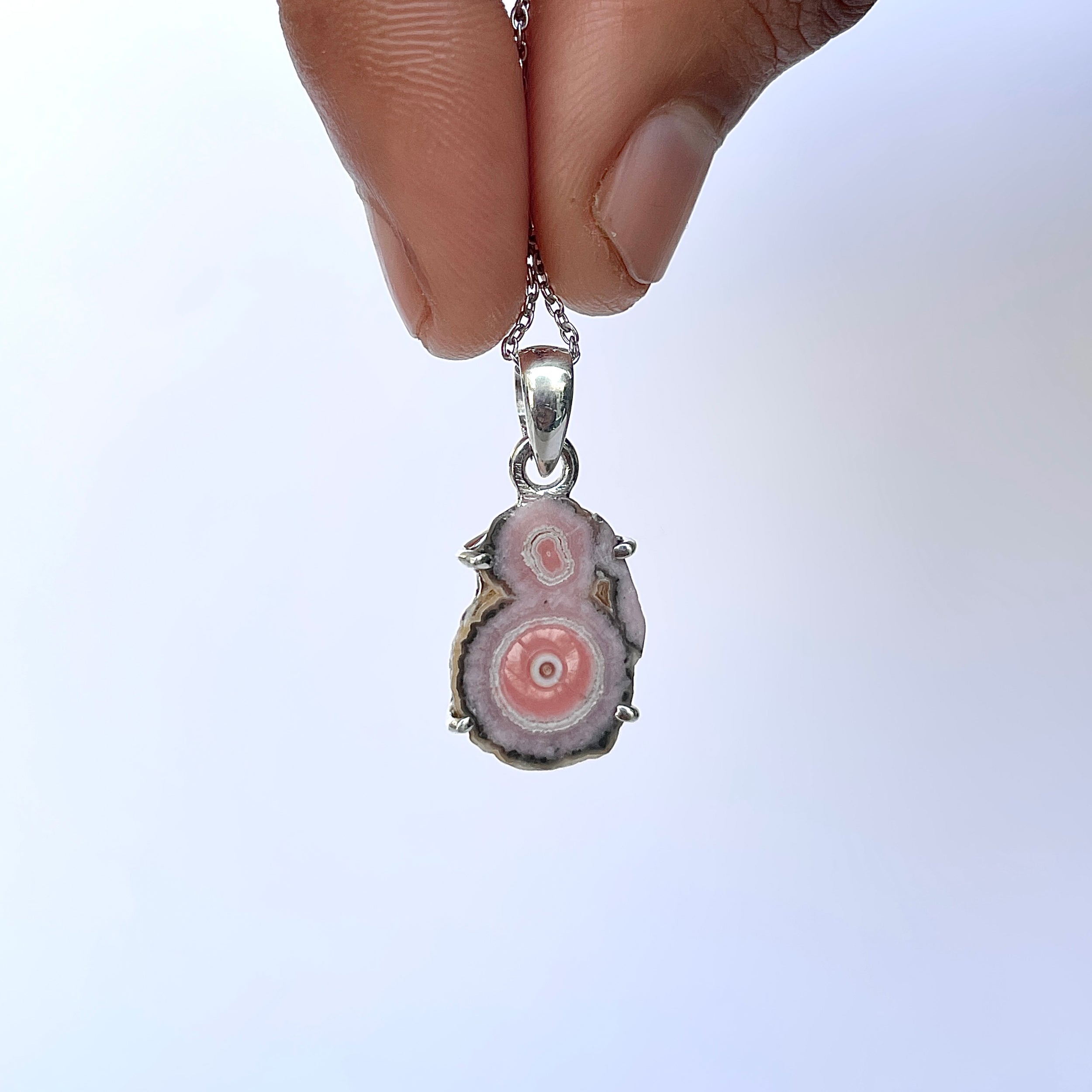 Rhodochrosite Stalactite Pendant-(RDC-P-248.)