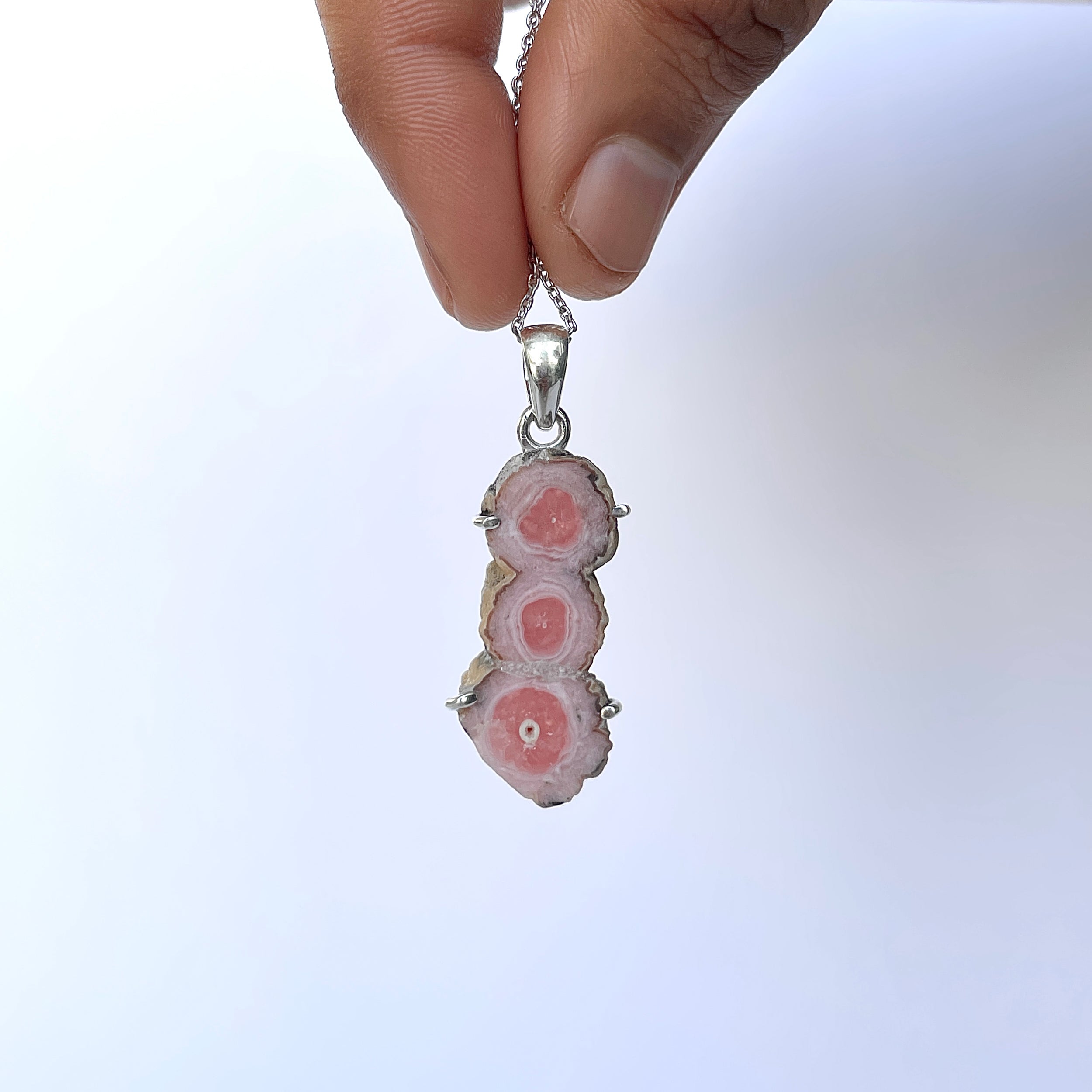 Rhodochrosite Stalactite Pendant-(RDC-P-250.)