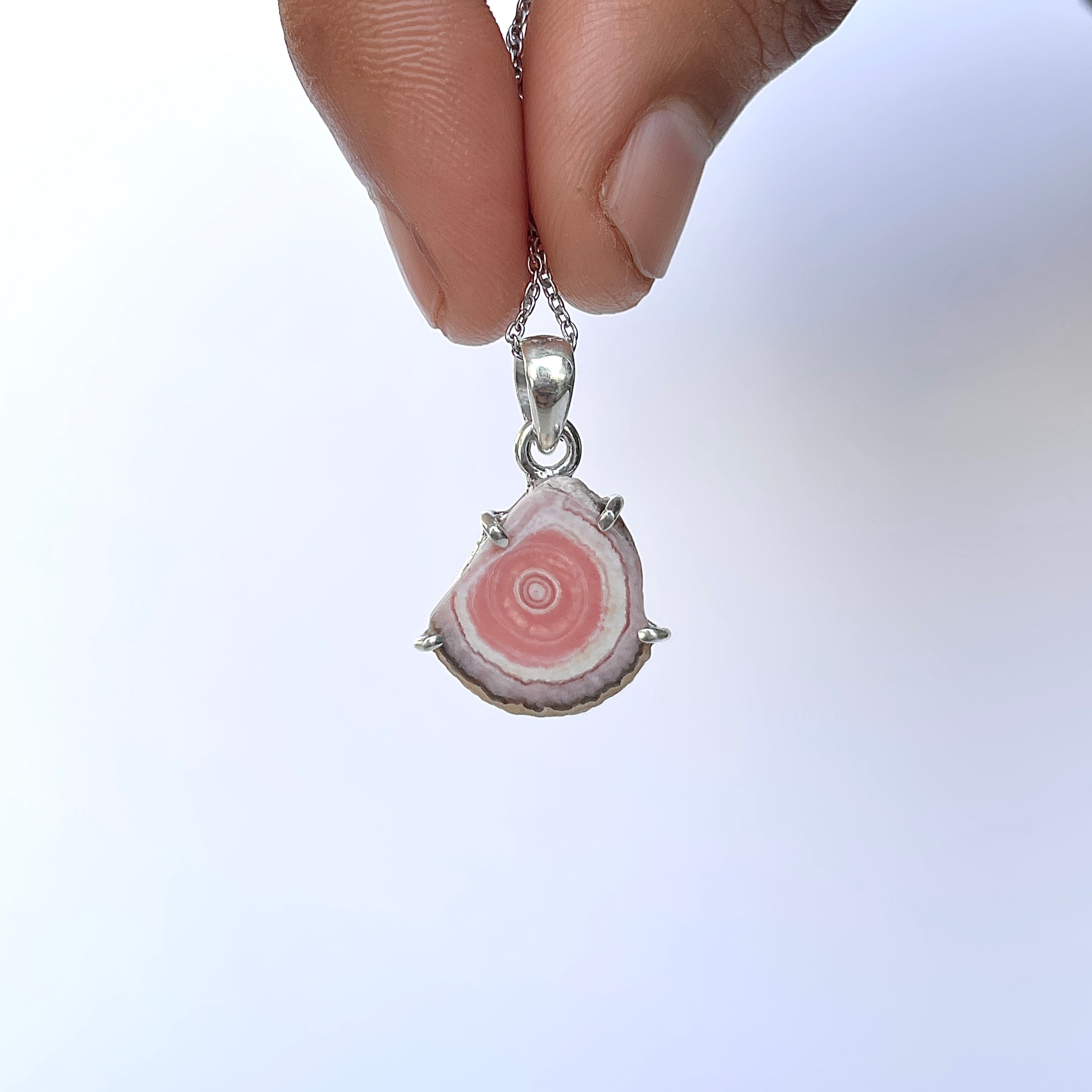 Rhodochrosite Stalactite Pendant-(RDC-P-251.)