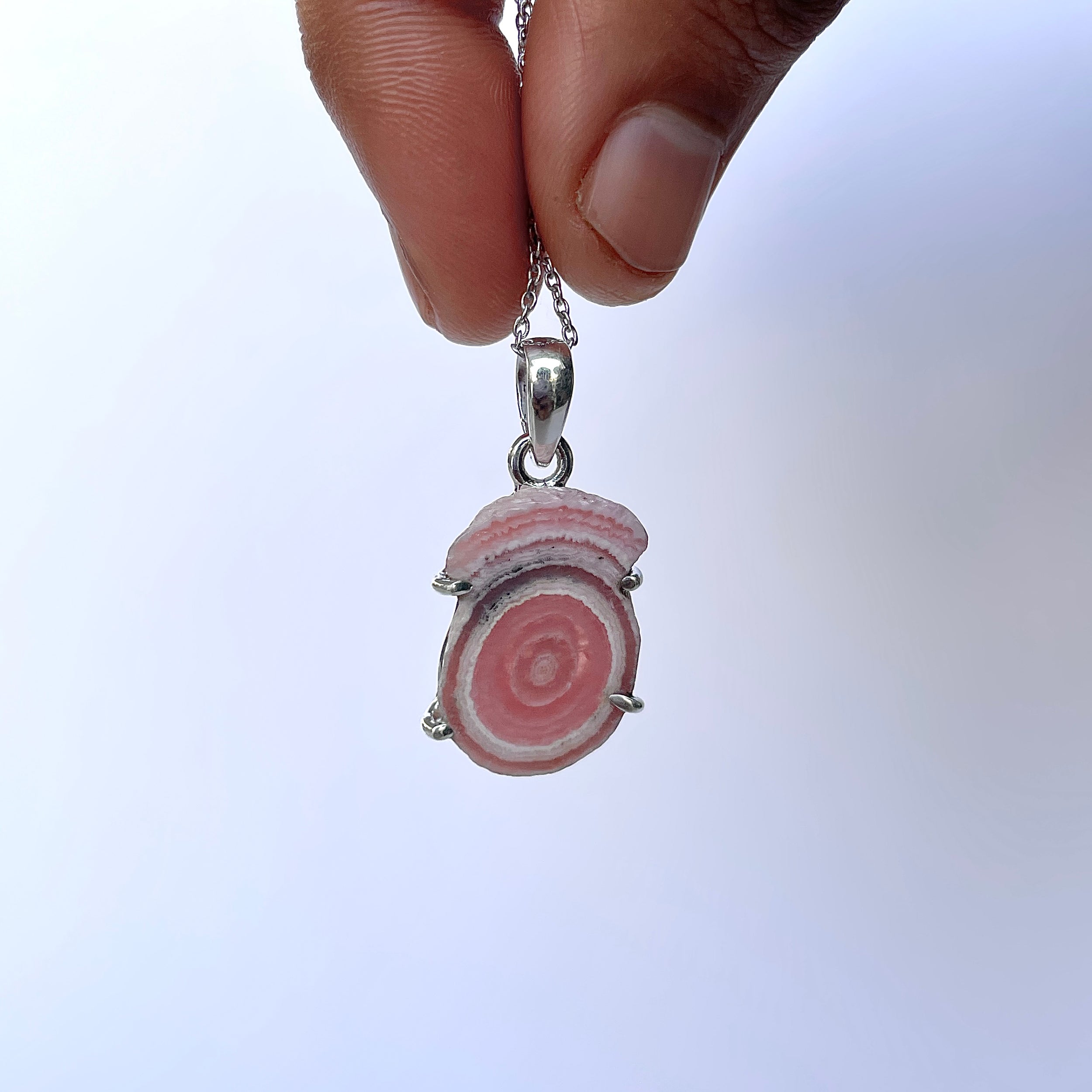 Rhodochrosite Stalactite Pendant-(RDC-P-256.)