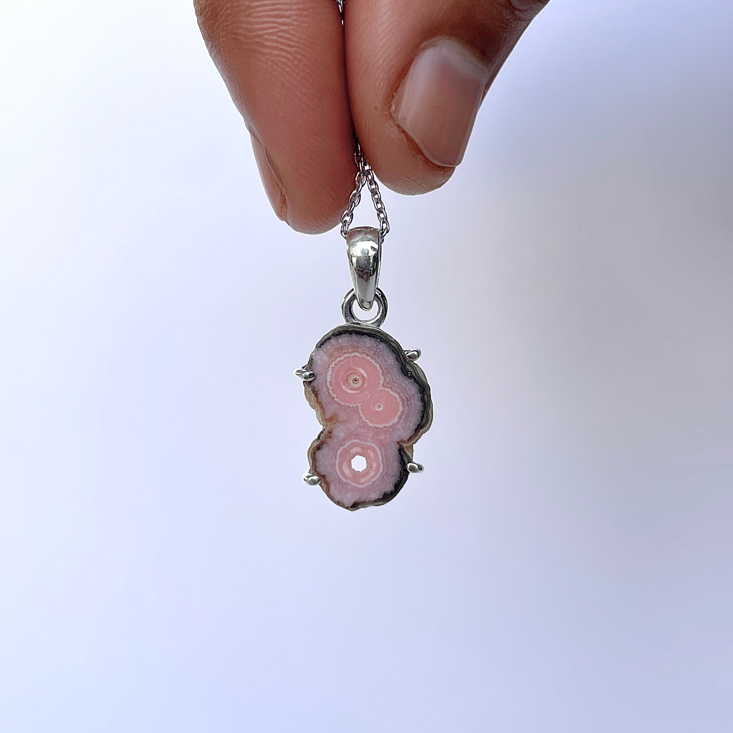 Rhodochrosite Stalactite Pendant-(RDC-P-260.)