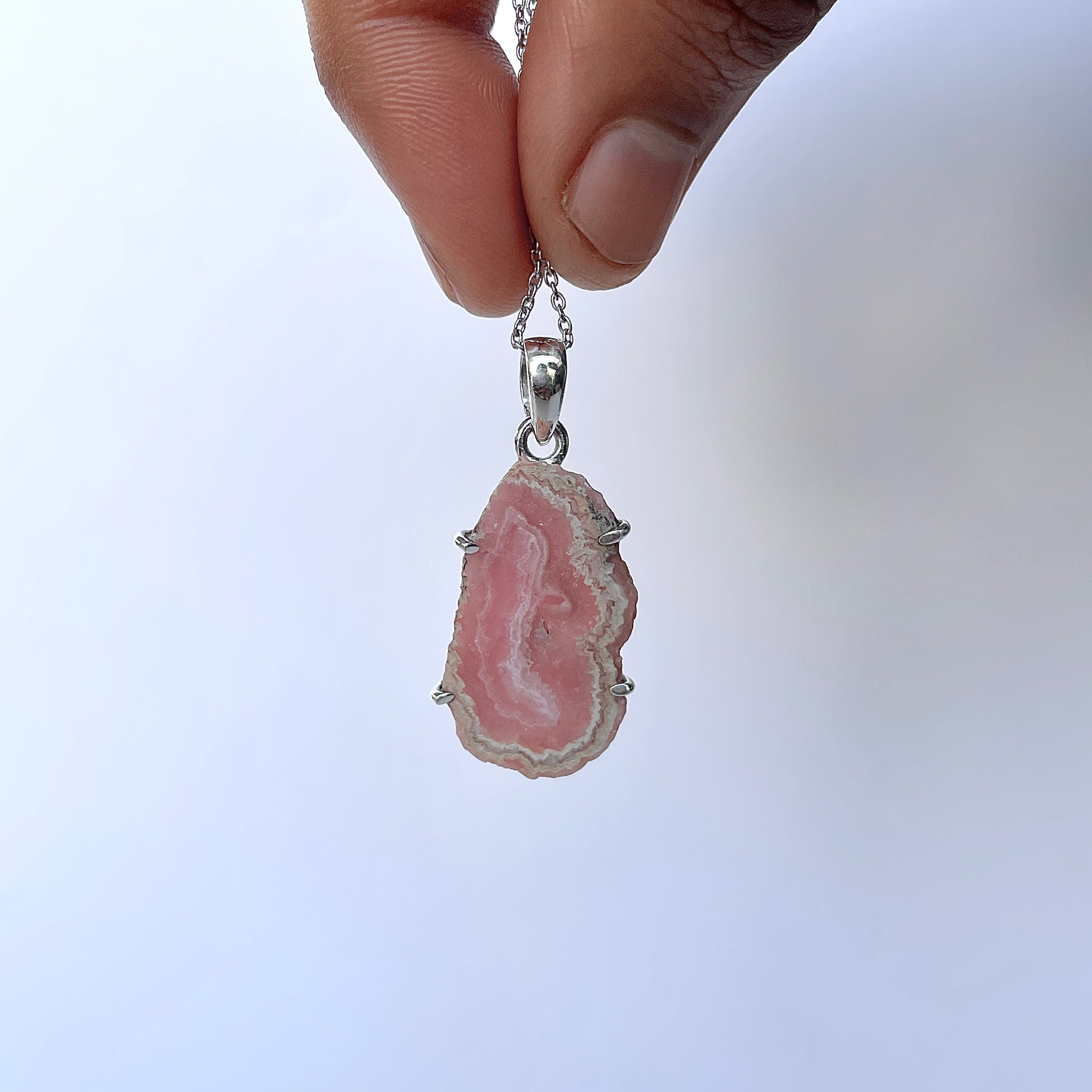 Rhodochrosite Stalactite Pendant-(RDC-P-263.)