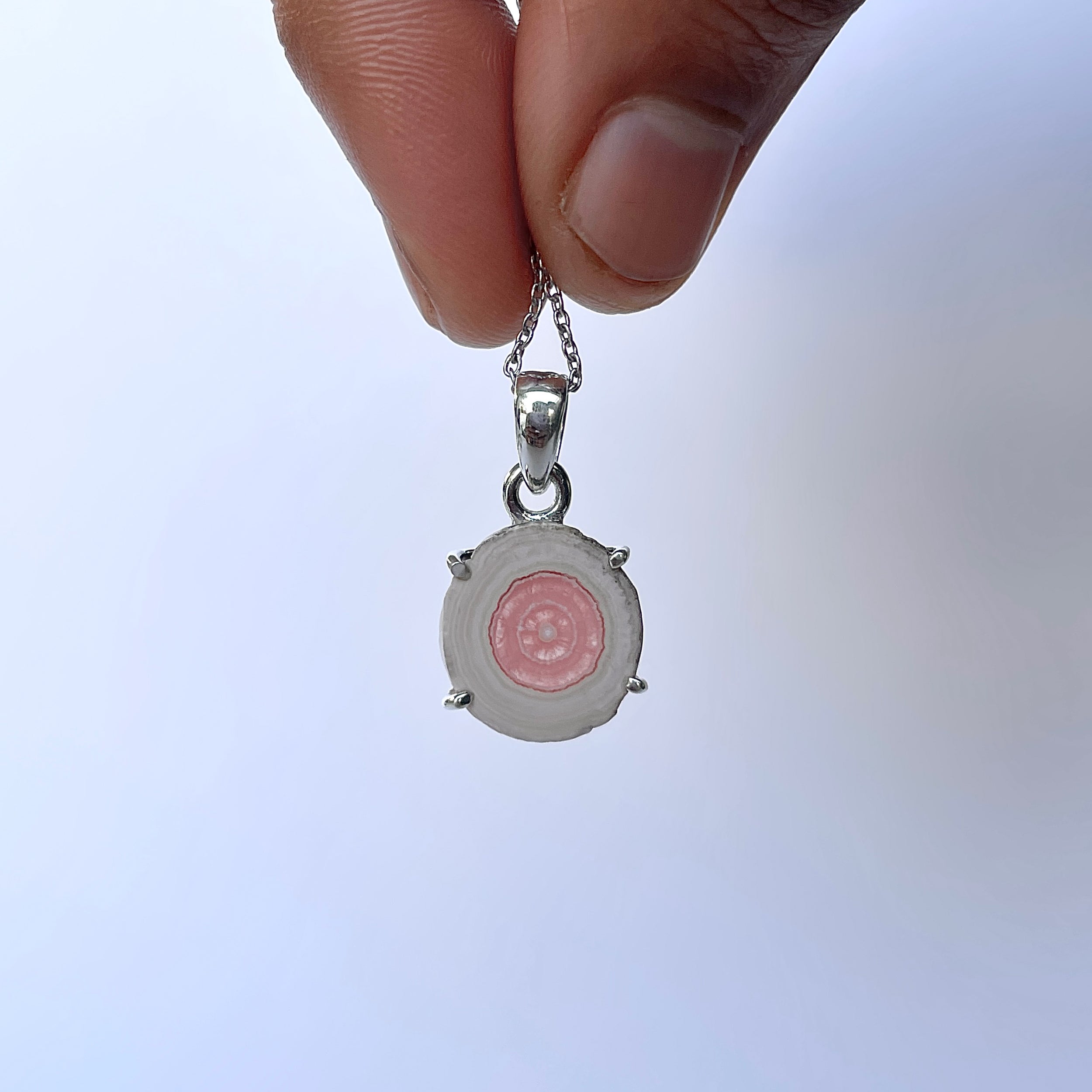 Rhodochrosite Stalactite Pendant-(RDC-P-264.)