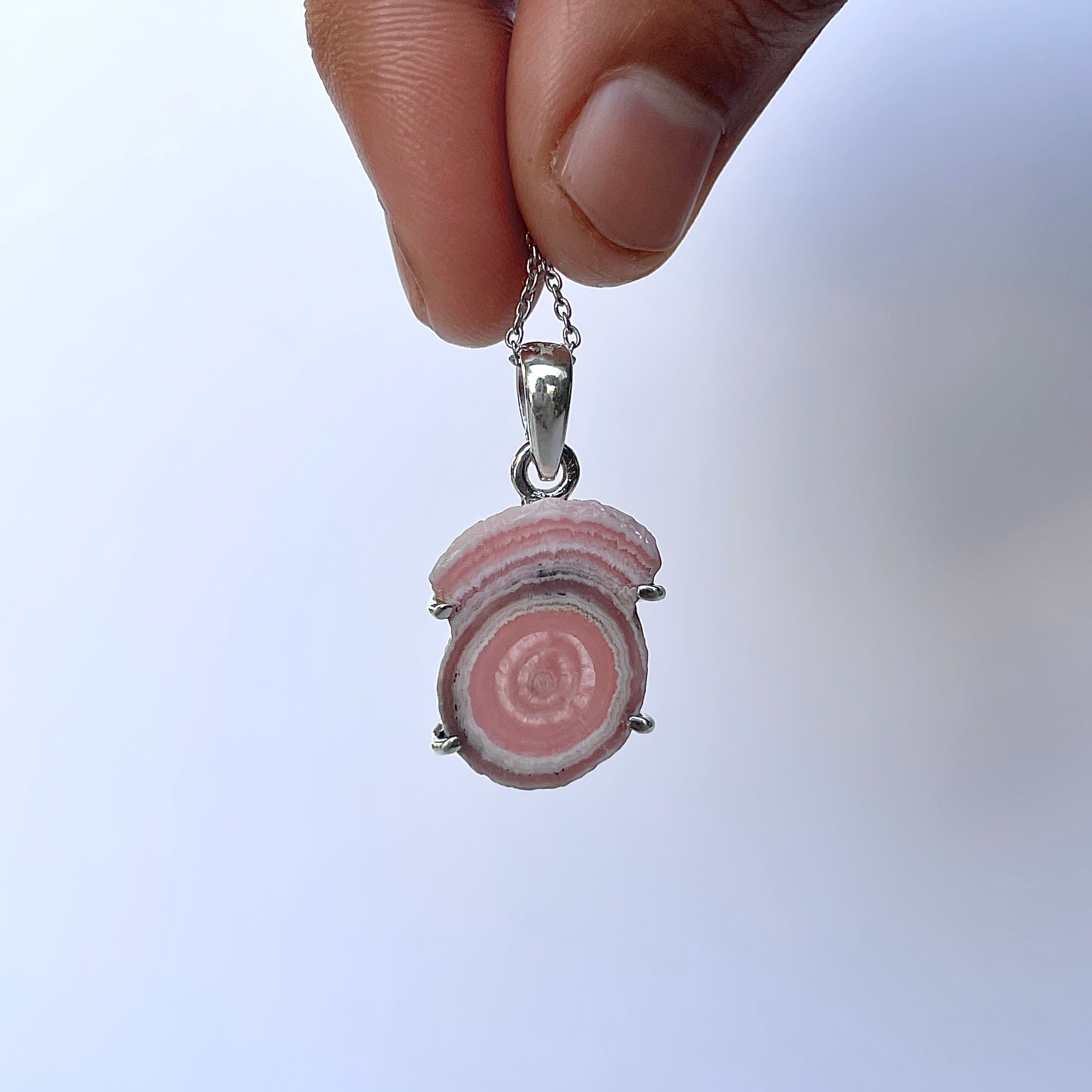 Rhodochrosite Stalactite Pendant-(RDC-P-265.)