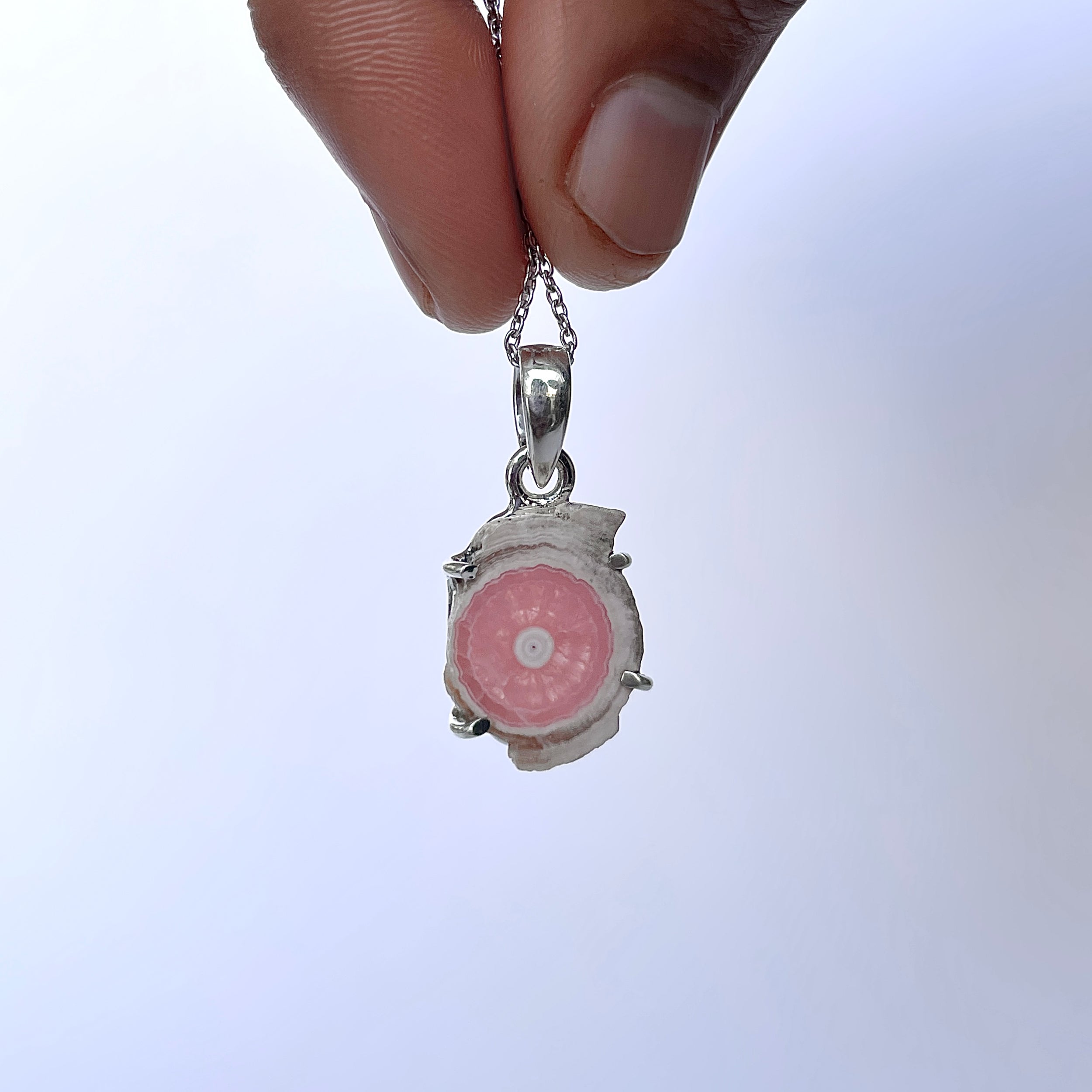 Rhodochrosite Stalactite Pendant-(RDC-P-268.)