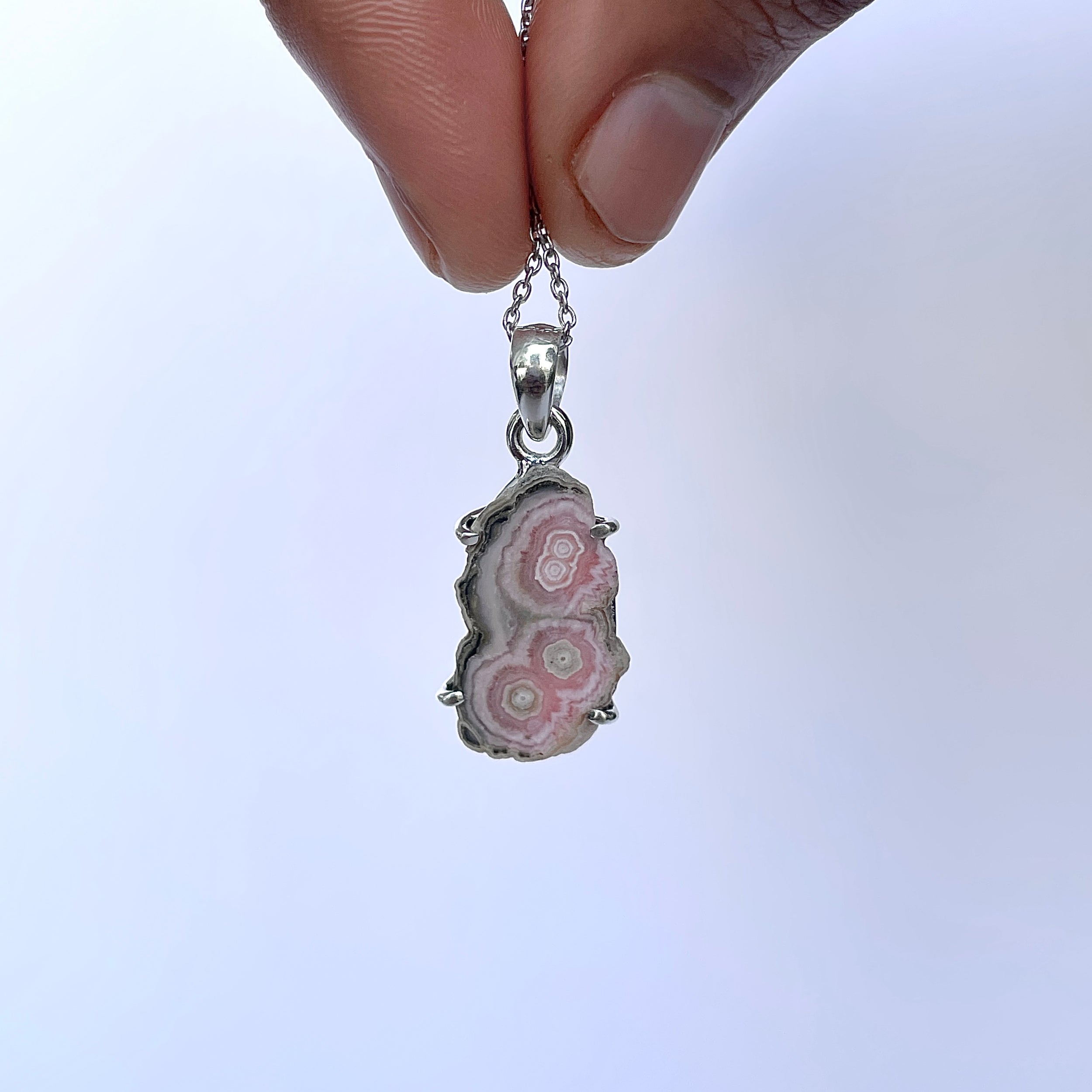 Rhodochrosite Stalactite Pendant-(RDC-P-270.)