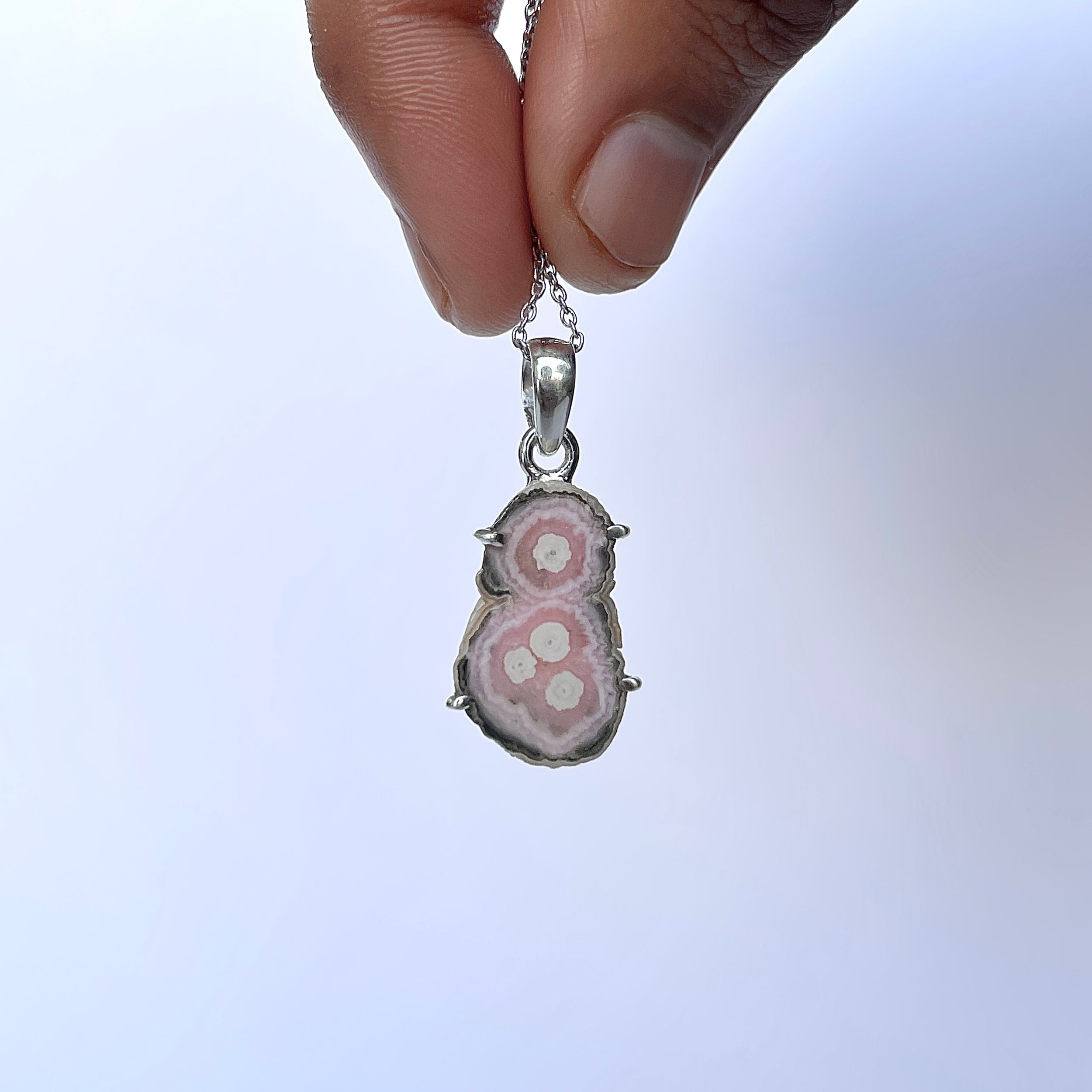 Rhodochrosite Stalactite Pendant-(RDC-P-273.)