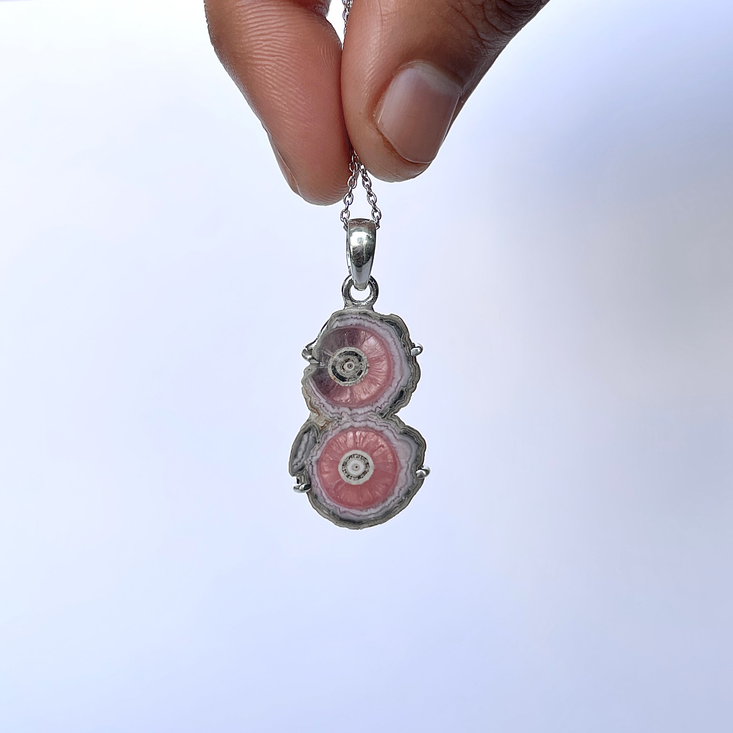 Rhodochrosite Stalactite Pendant-(RDC-P-274.)