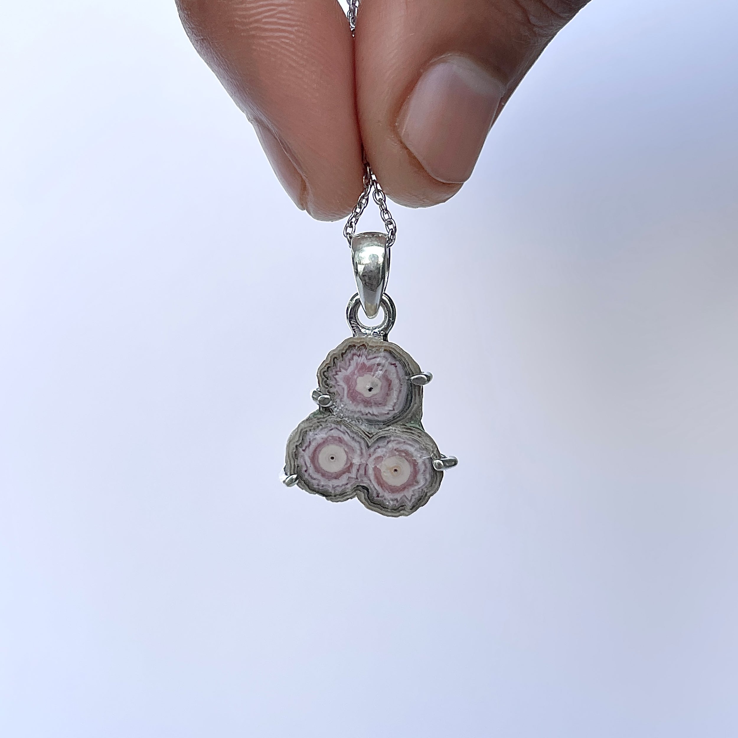 Rhodochrosite Stalactite Pendant-(RDC-P-276.)