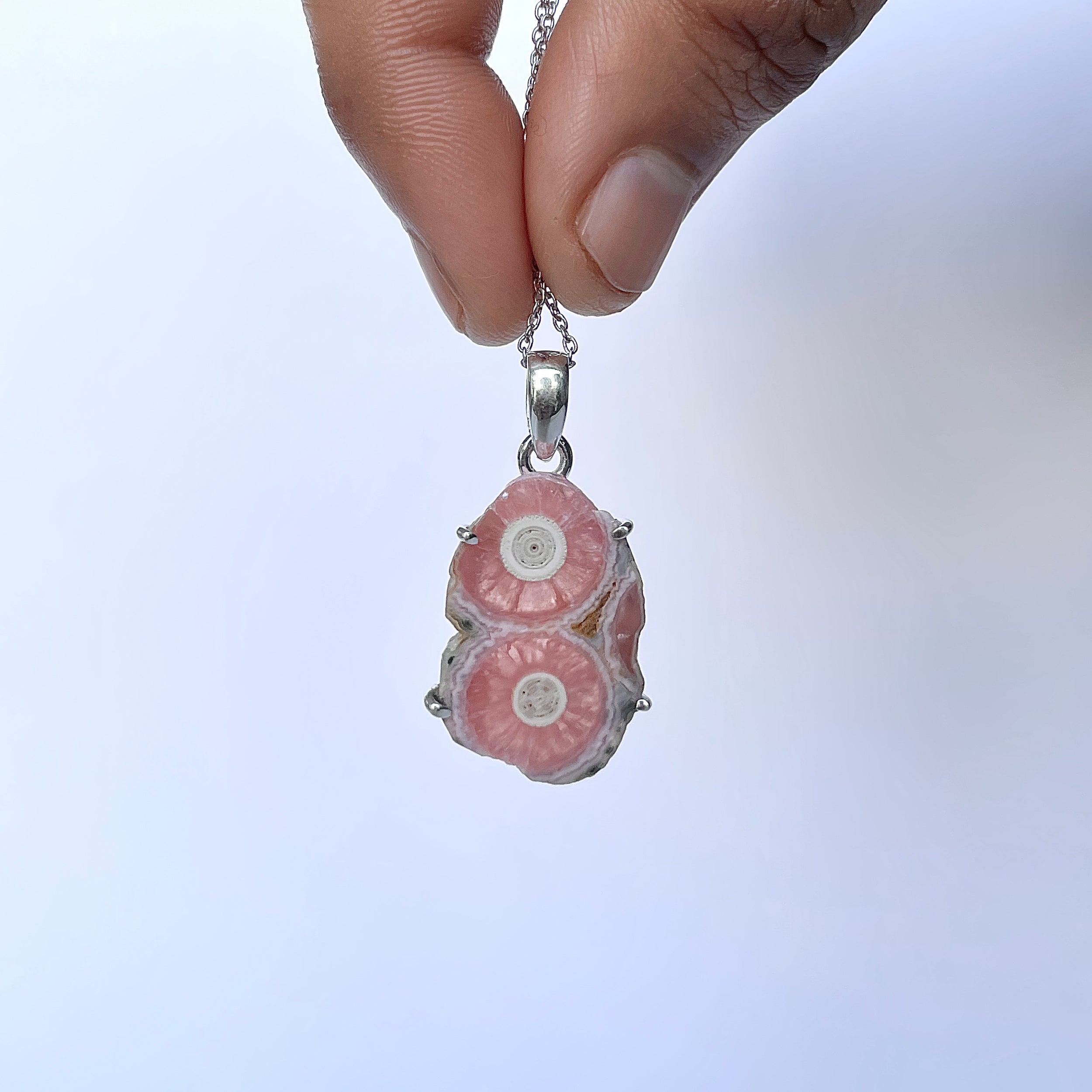 Rhodochrosite Stalactite Pendant-(RDC-P-278.)