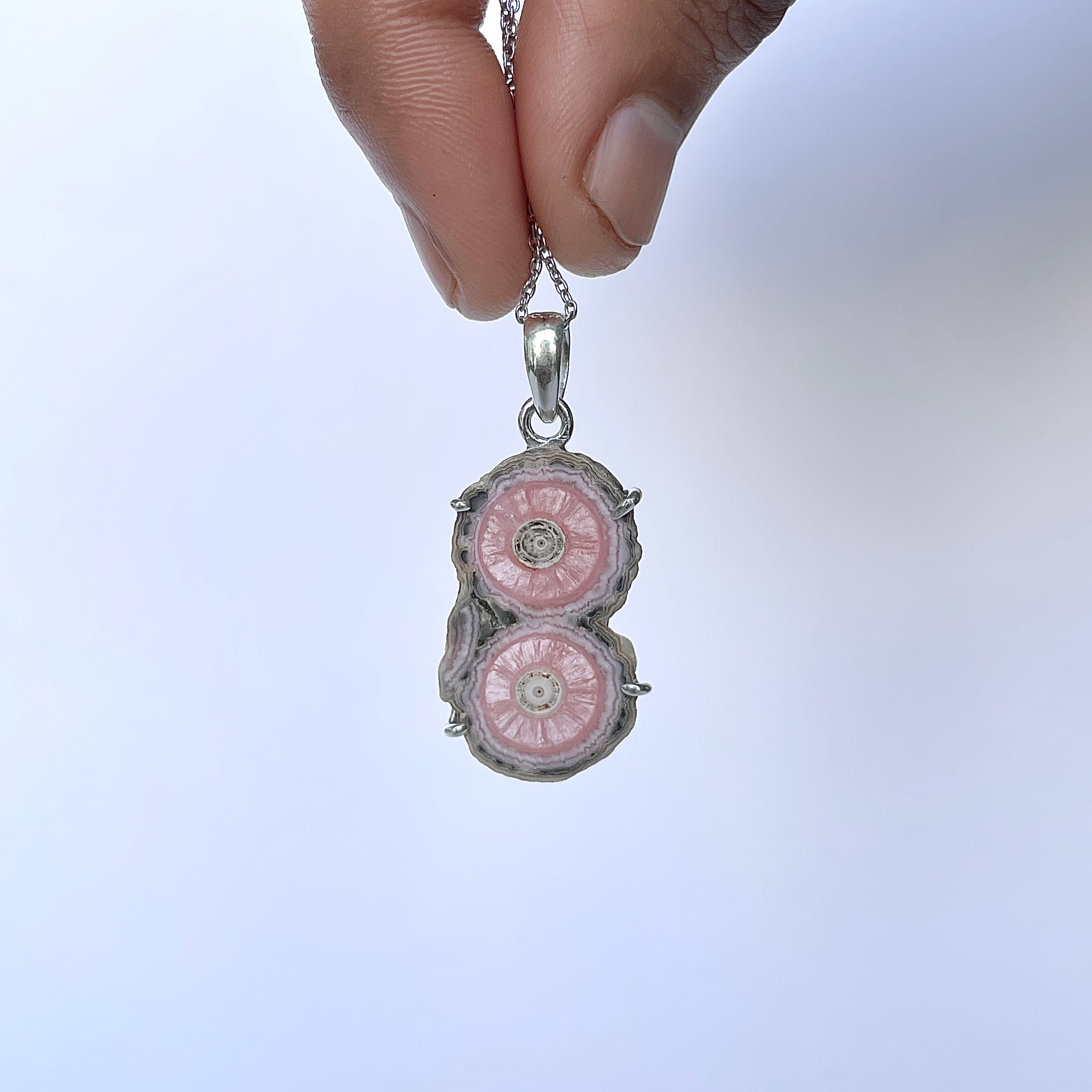 Rhodochrosite Stalactite Pendant-(RDC-P-280.)
