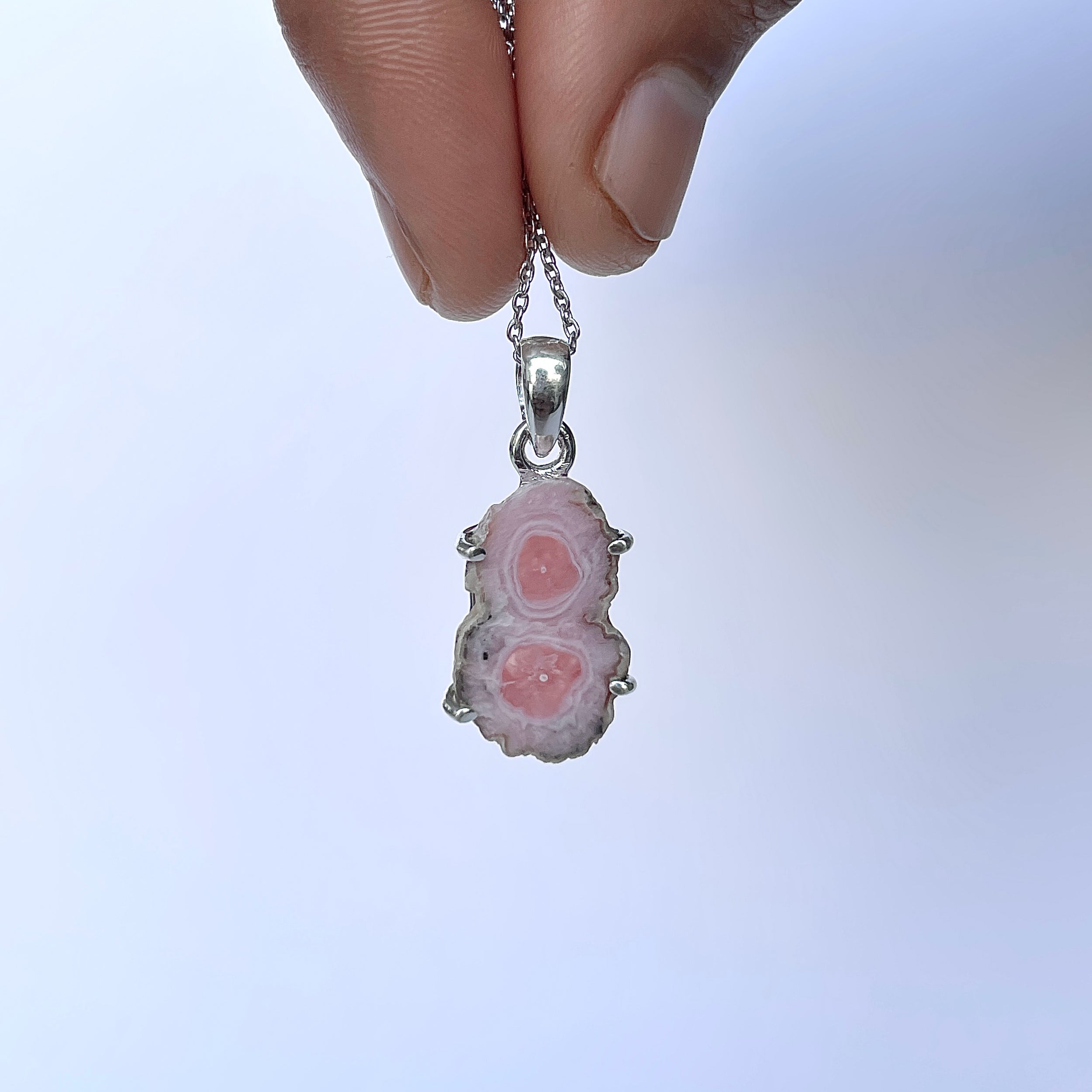 Rhodochrosite Stalactite Pendant-(RDC-P-281.)
