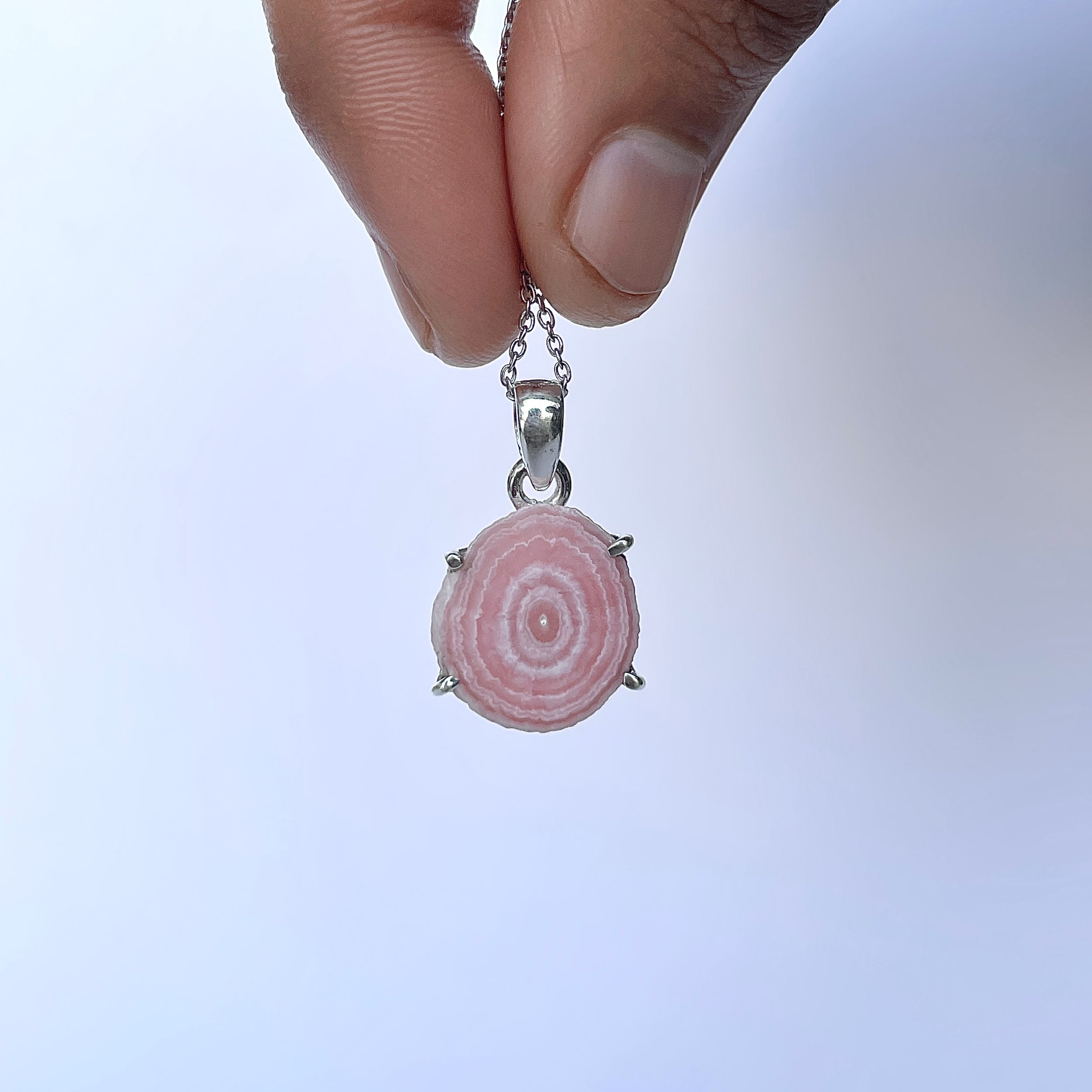 Rhodochrosite Stalactite Pendant-(RDC-P-282.)