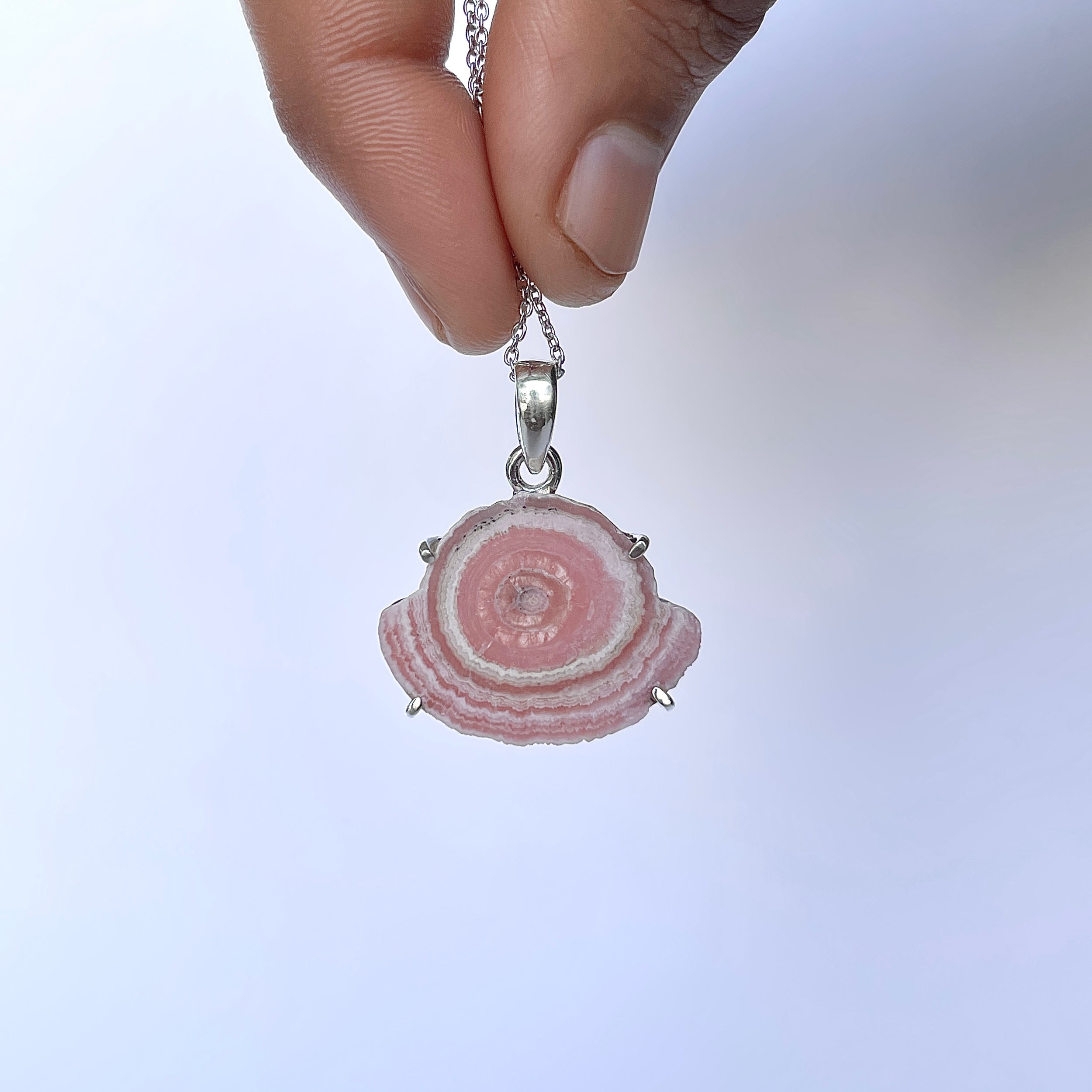 Rhodochrosite Stalactite Pendant-(RDC-P-283.)