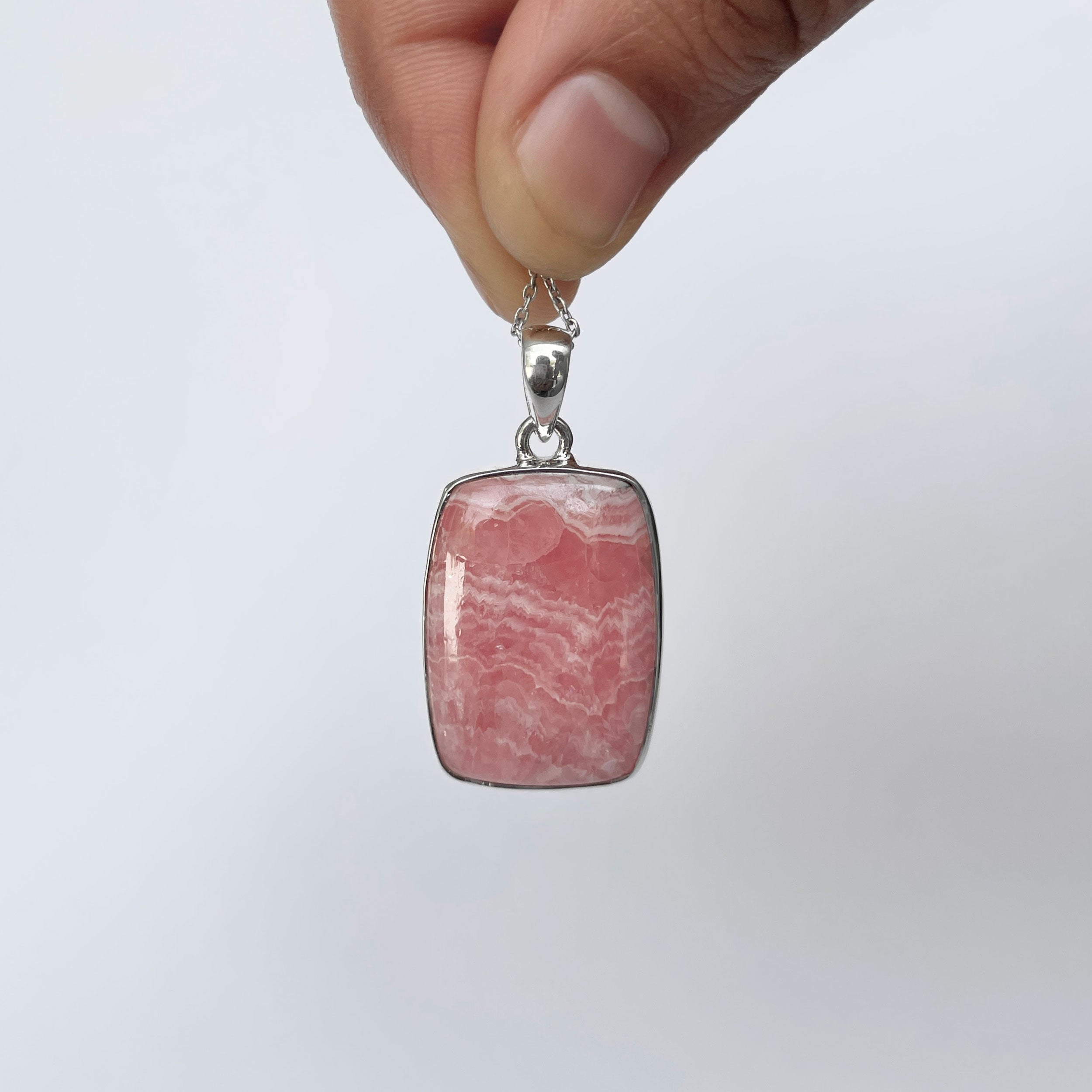 Rhodochrosite Pendant-(RDC-P-290.)